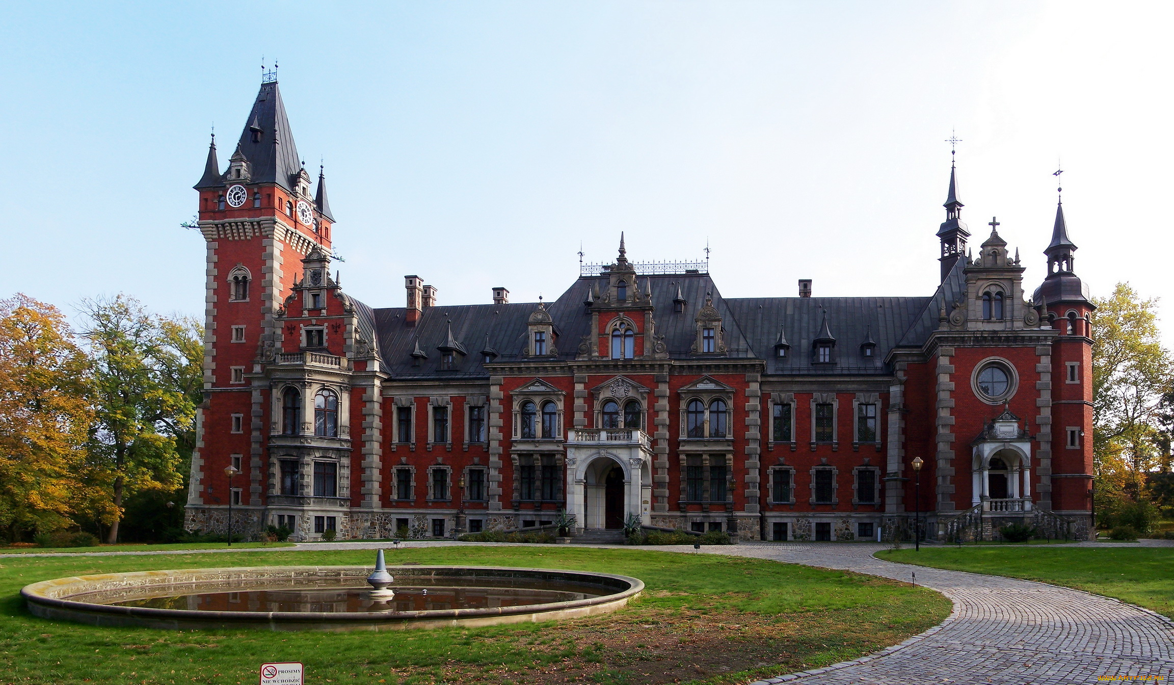 plawniowice, palac, польша, города, дворцы, замки, крепости, дворец