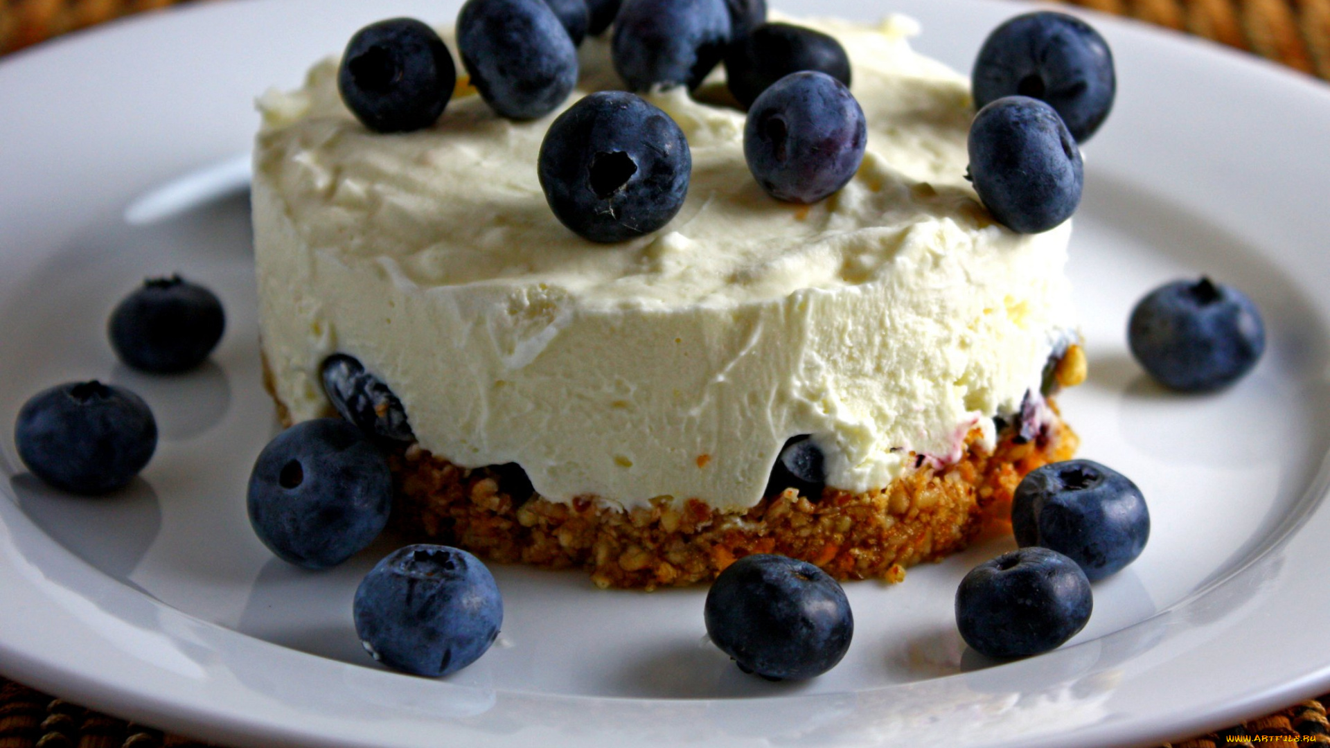 еда, мороженое, , десерты, десерт, черника