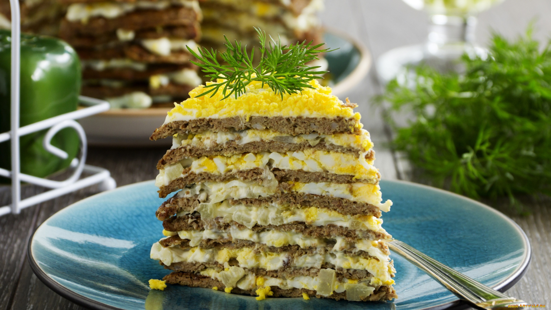 еда, торты, кусок, печеночный, торт