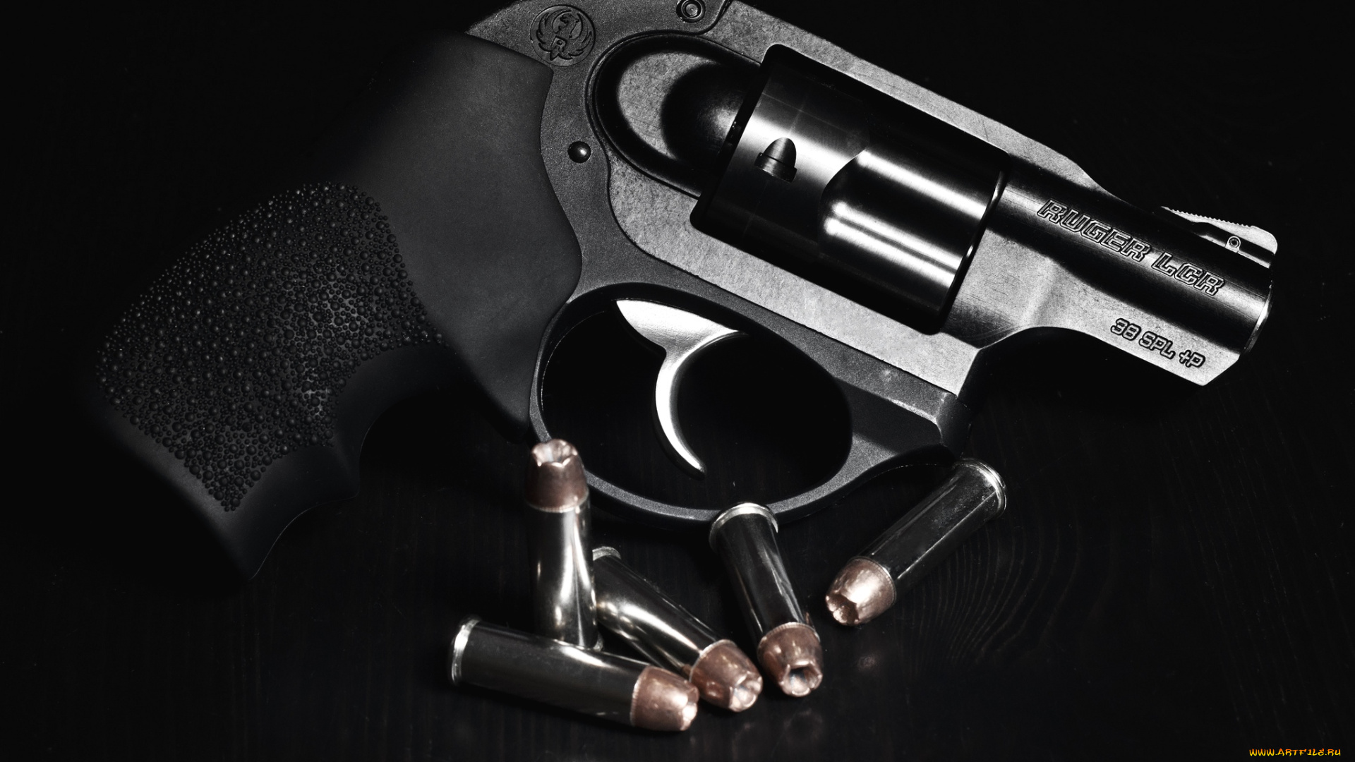 оружие, револьверы, барабан, пули
