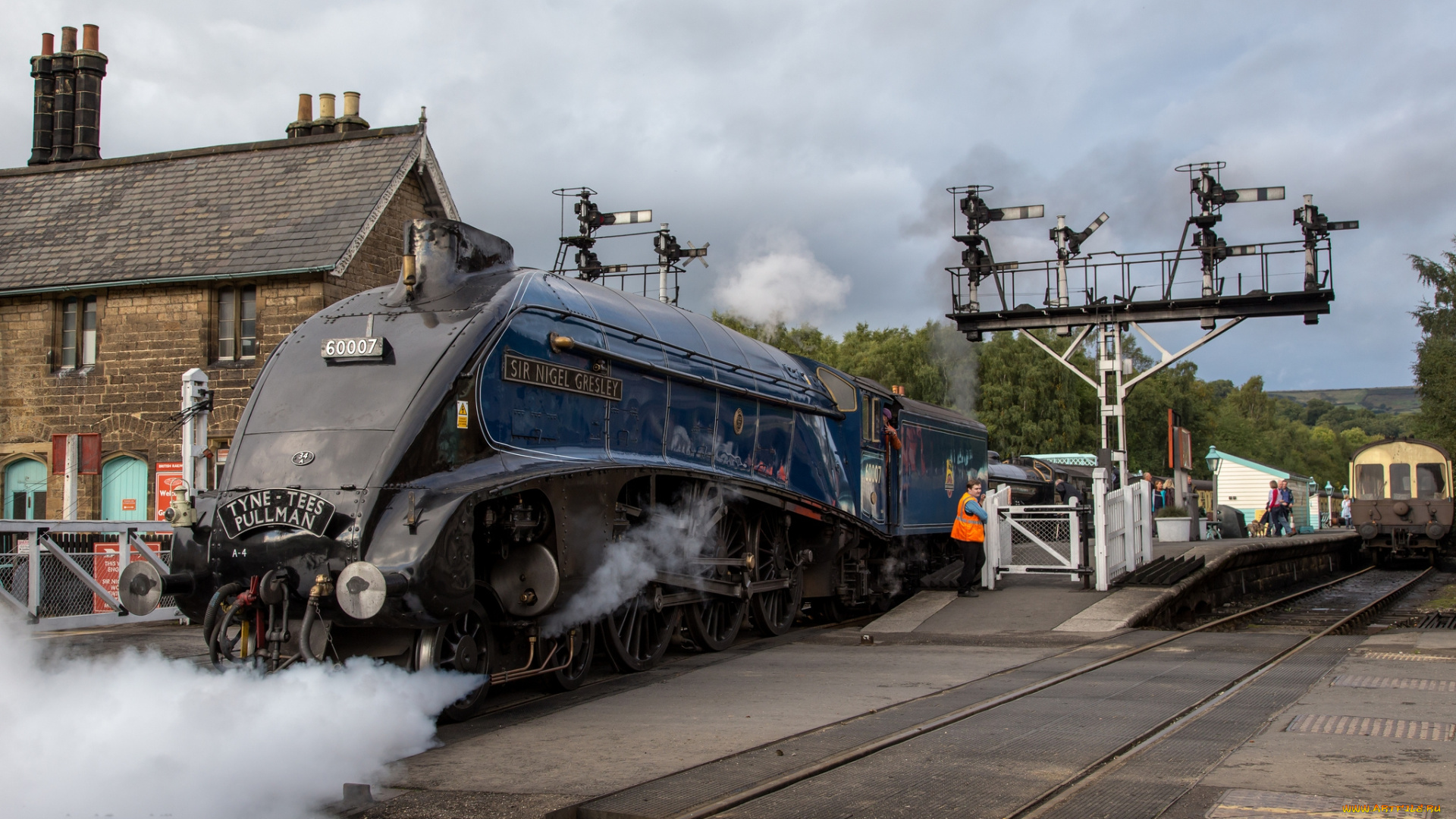 техника, паровозы, рельсы, паровоз, дорога, железная