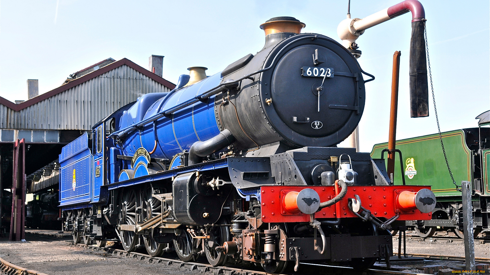 техника, паровозы, рельсы, паровоз, дорога, железная