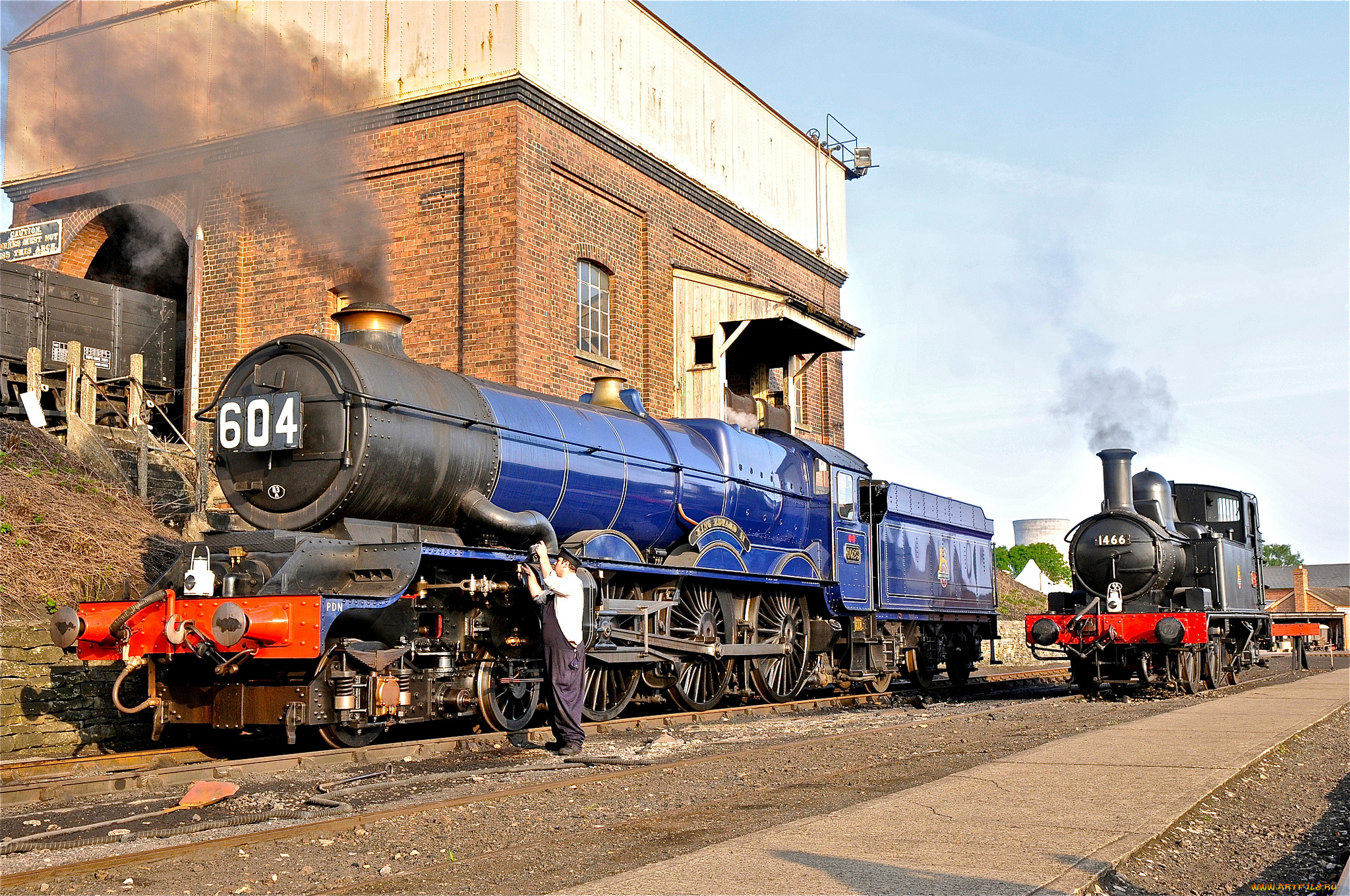 техника, паровозы, рельсы, паровоз, дорога, железная