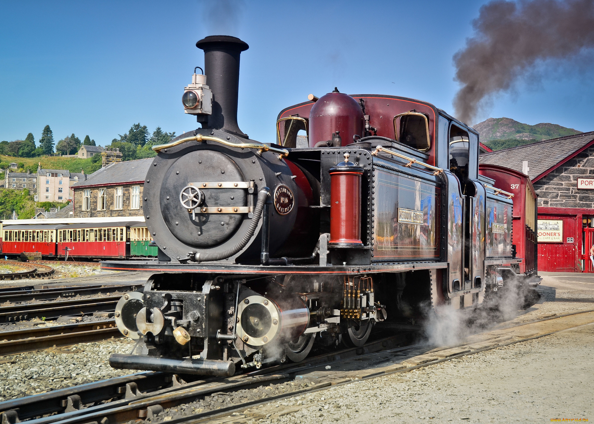 техника, паровозы, рельсы, паровоз, дорога, железная