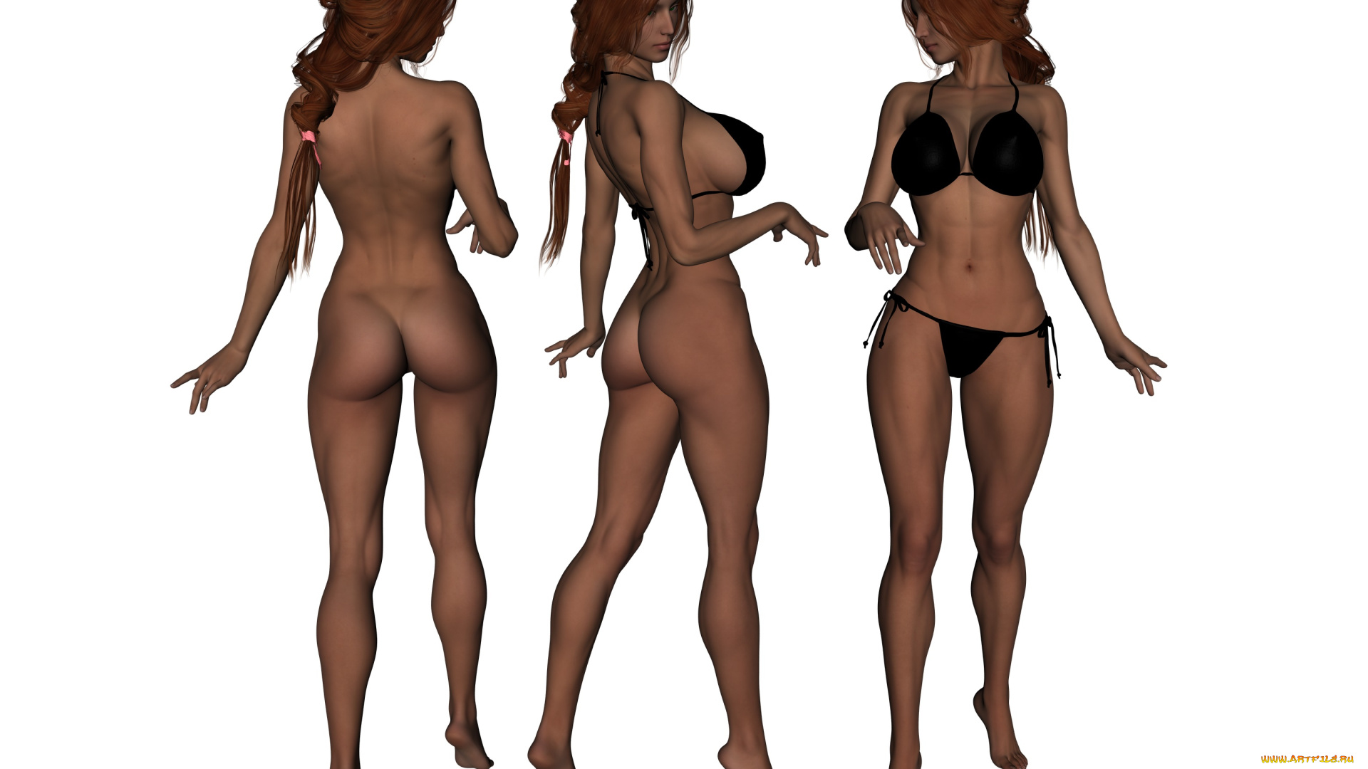 3д, графика, люди, , people, фон, взгляд, девушки