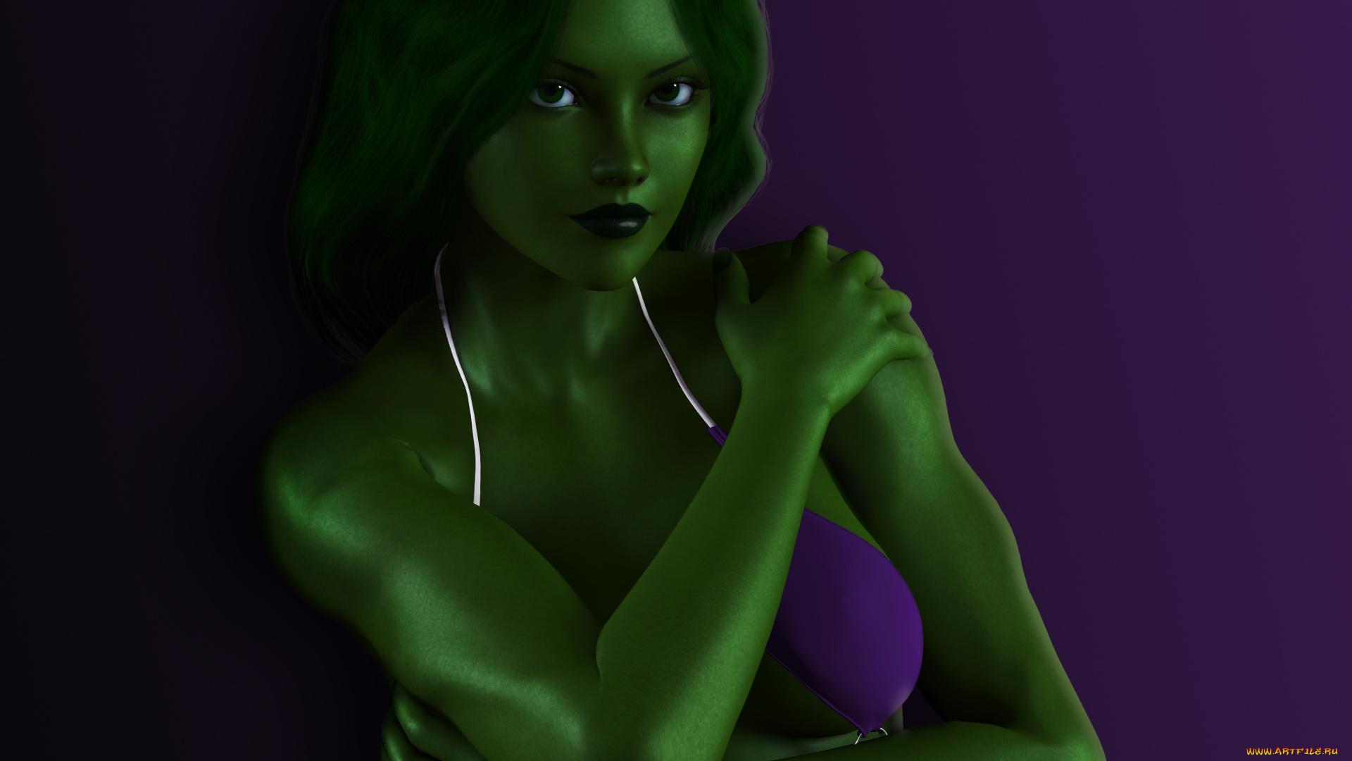 3д, графика, существа, , creatures, фон, взгляд, халк