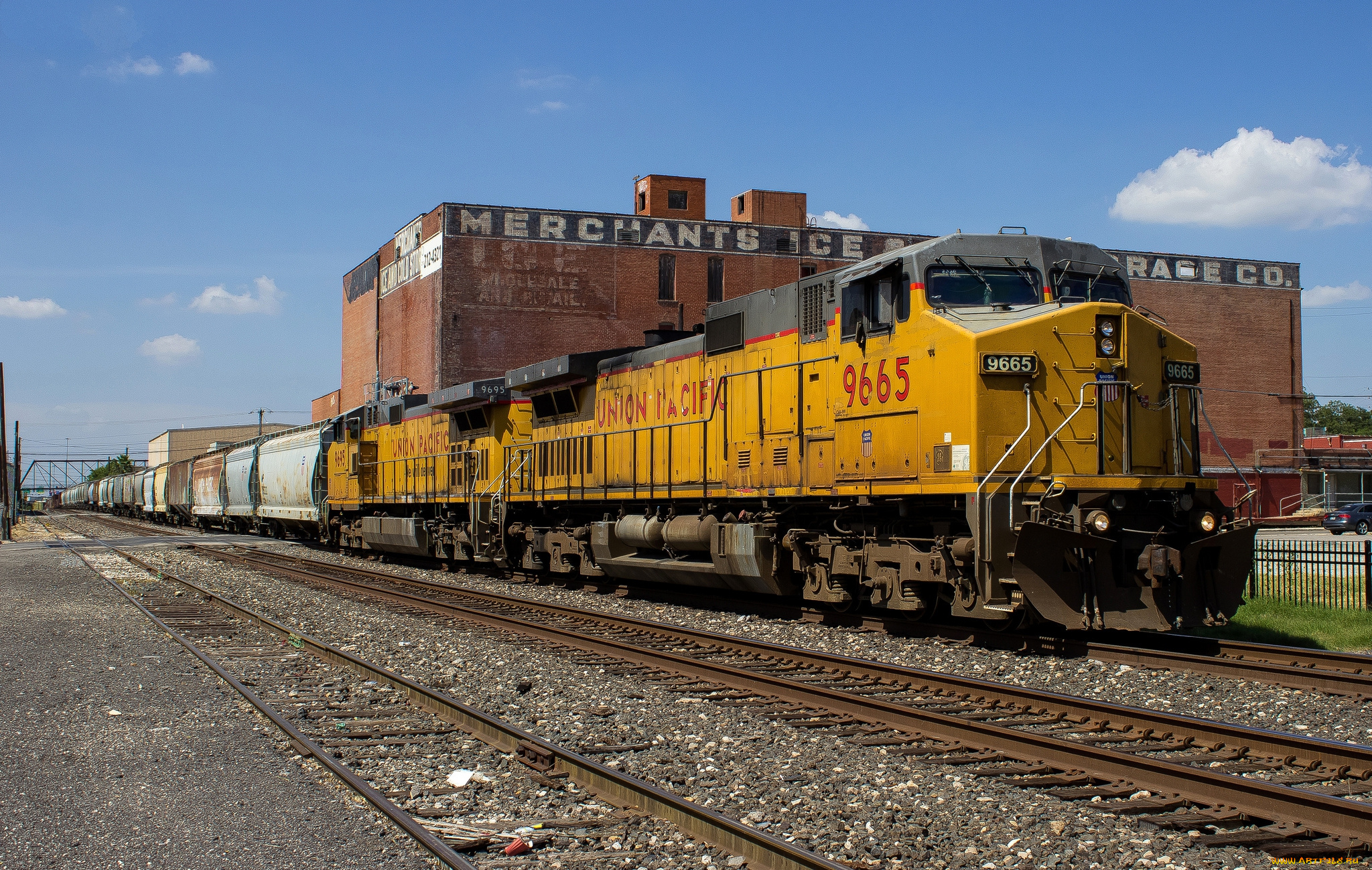 техника, поезда, состав, локомотив, дорога, железная