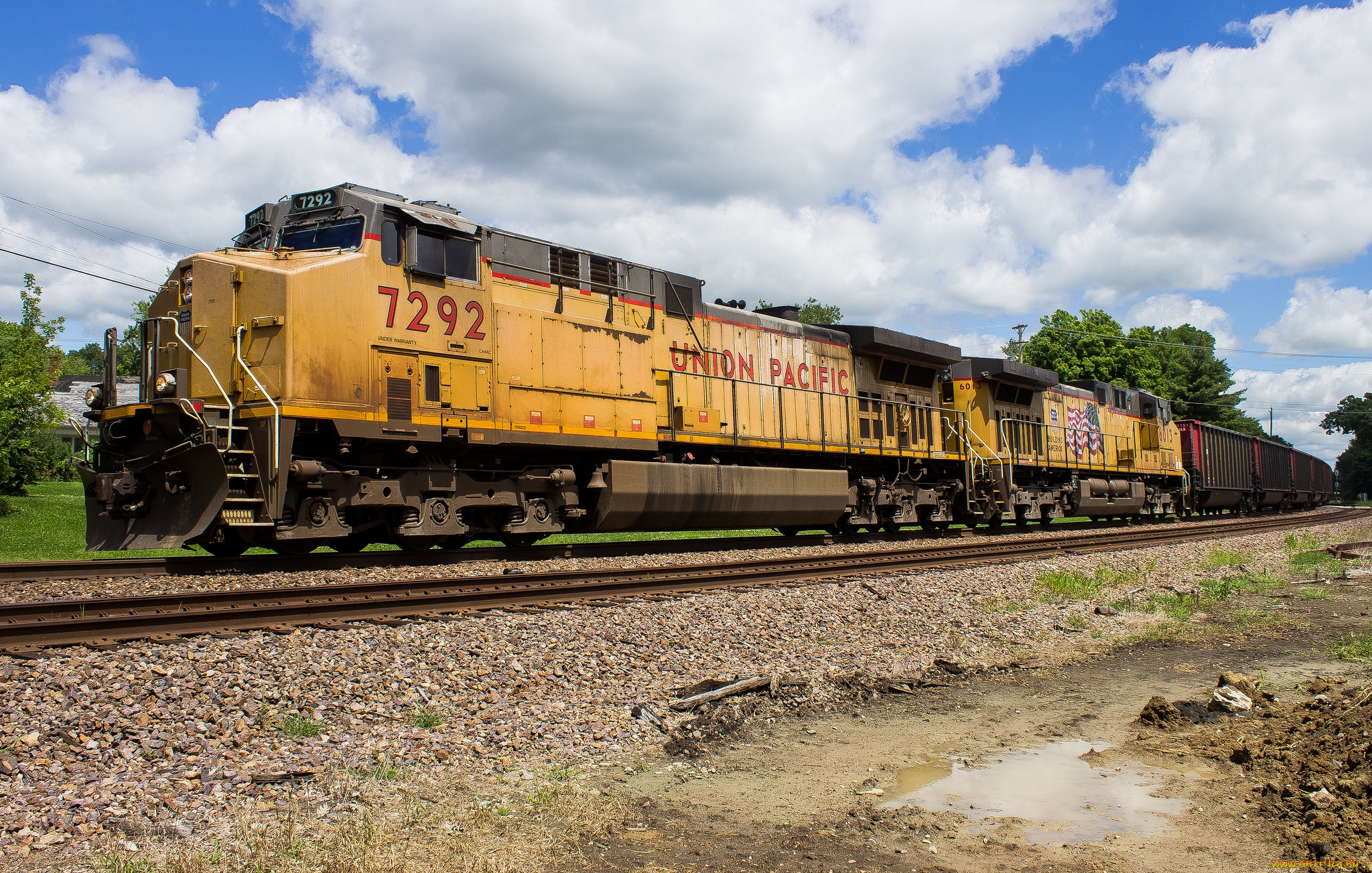 техника, поезда, дорога, железная, состав, локомотив