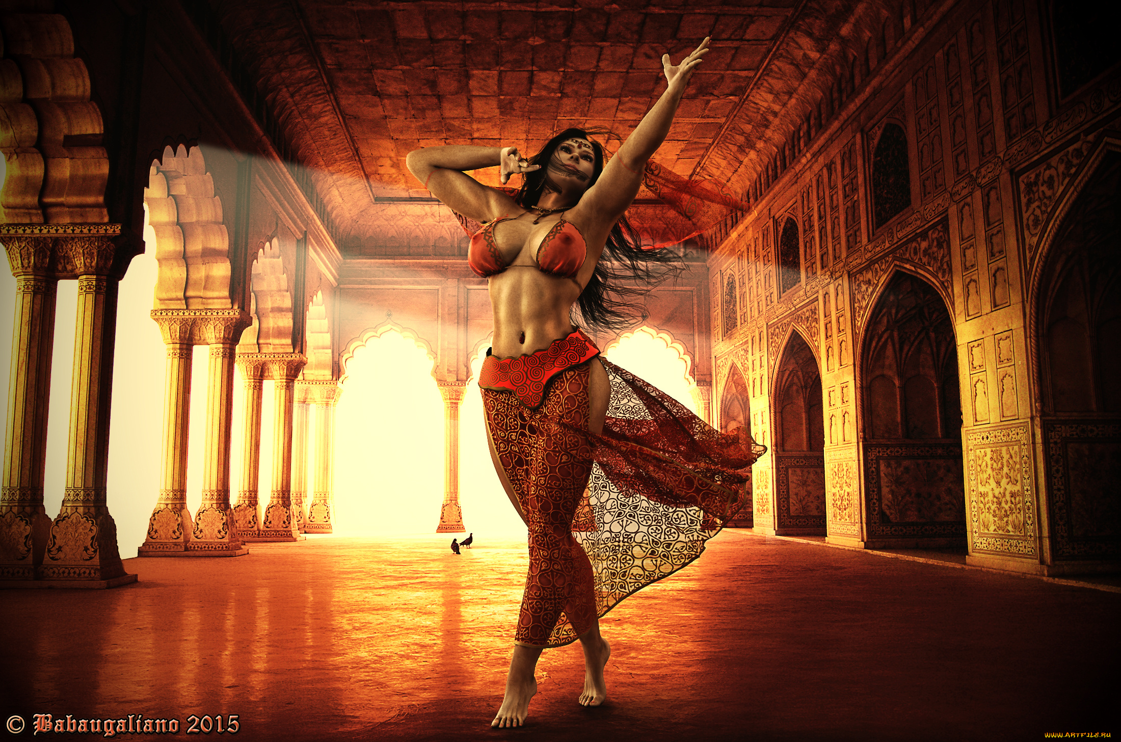 3д, графика, люди, , people, фон, взгляд, девушка, танец