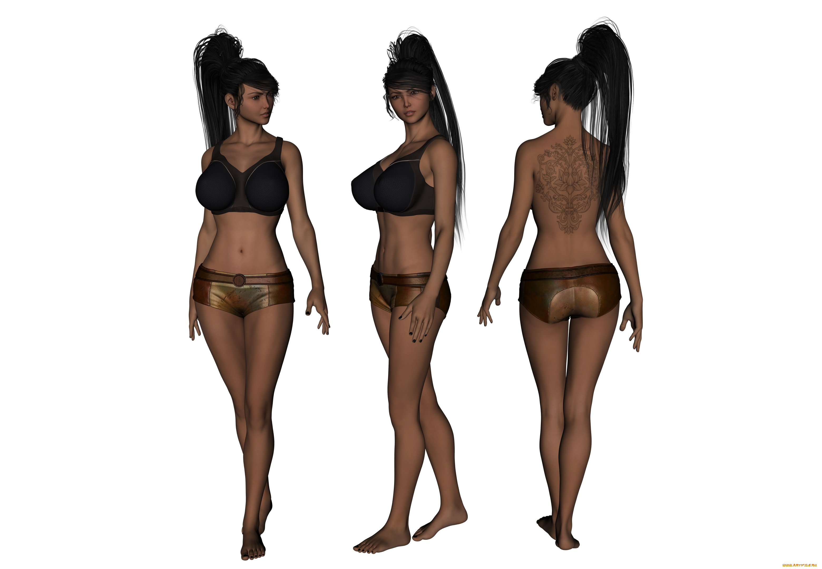 3д, графика, люди, , people, фон, взгляд, девушки