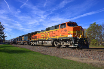 Картинка техника поезда состав локомотив дорога железная