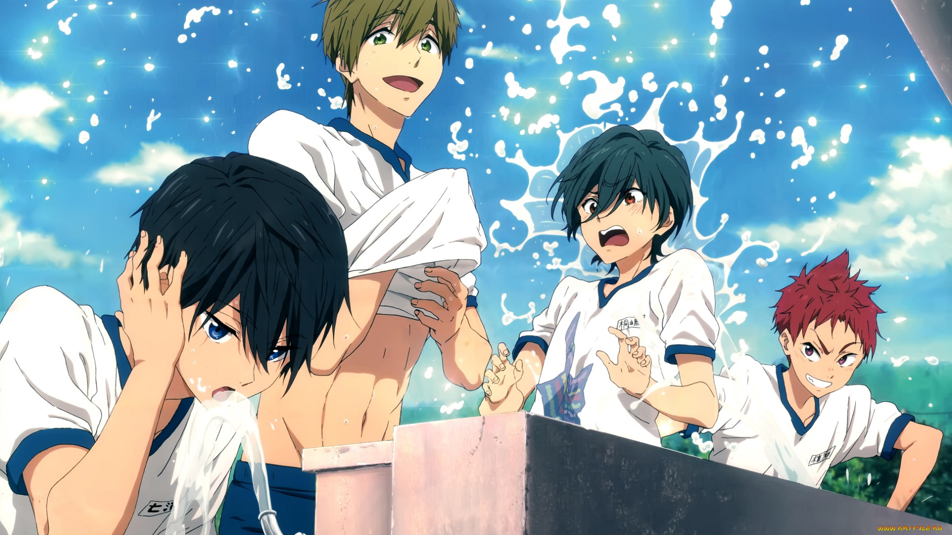 аниме, free, парни