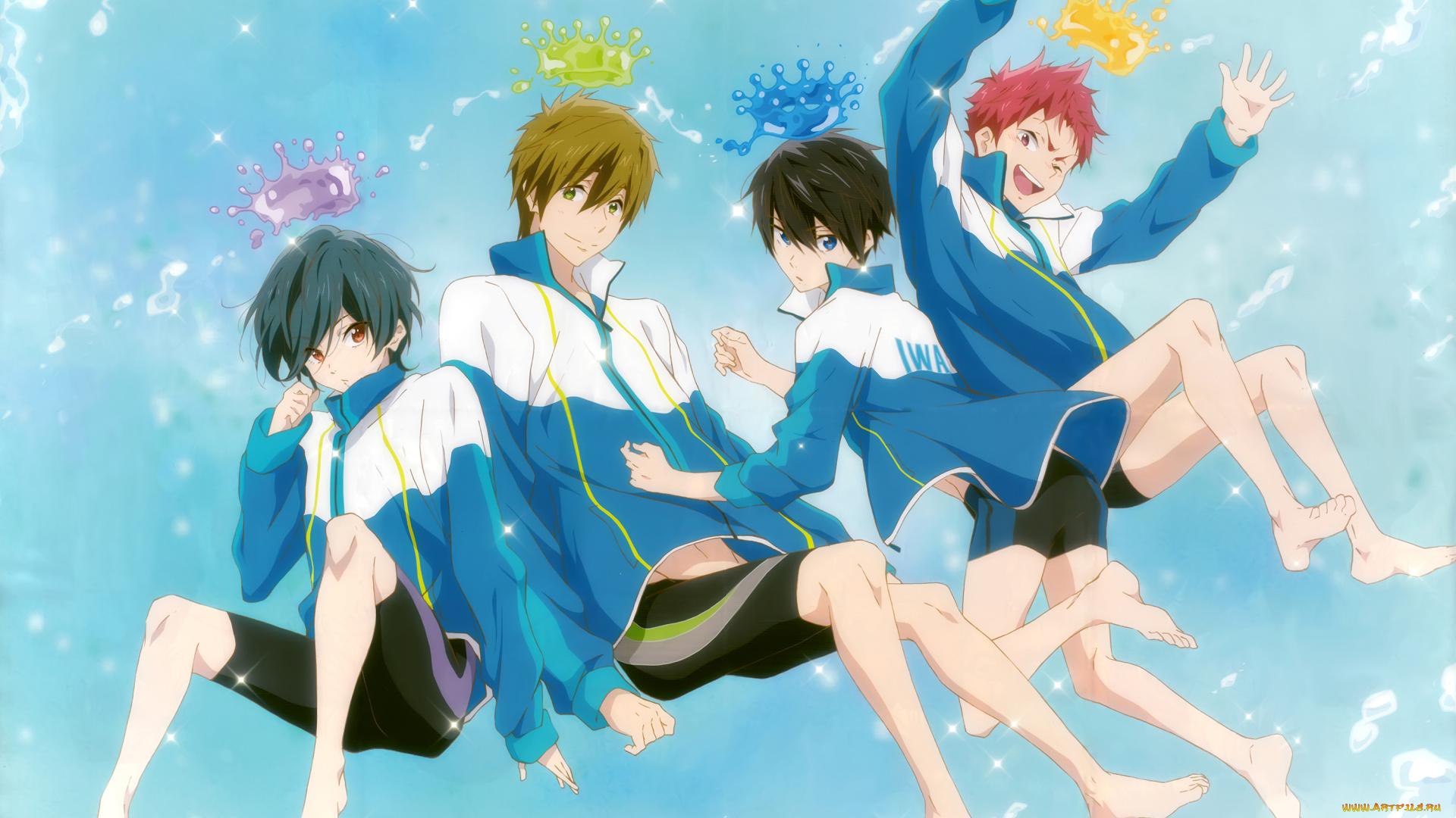 аниме, free, парни, арт