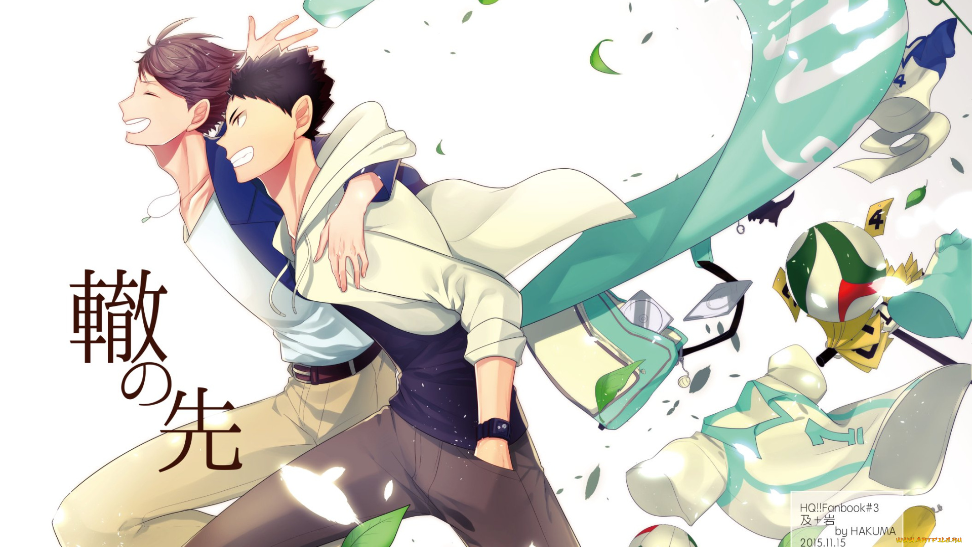 аниме, haikyuu, волейбол