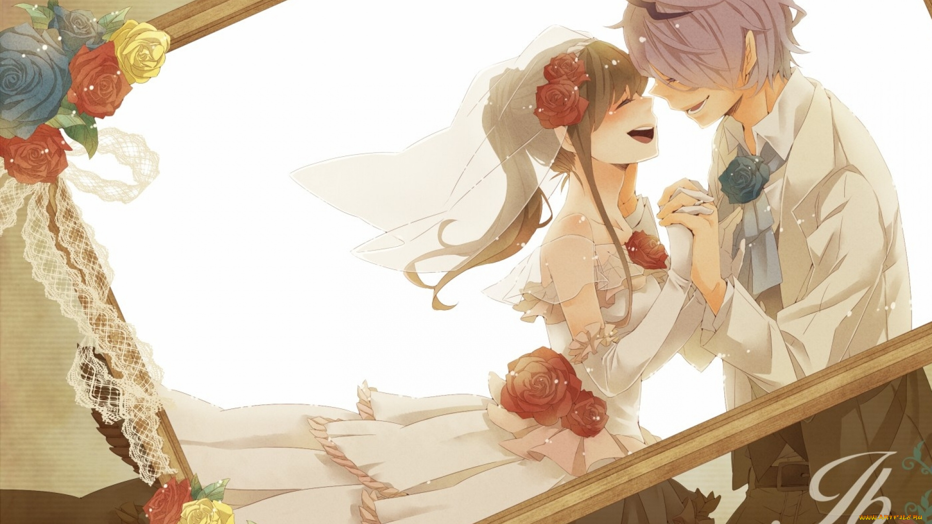 аниме, ib, пара