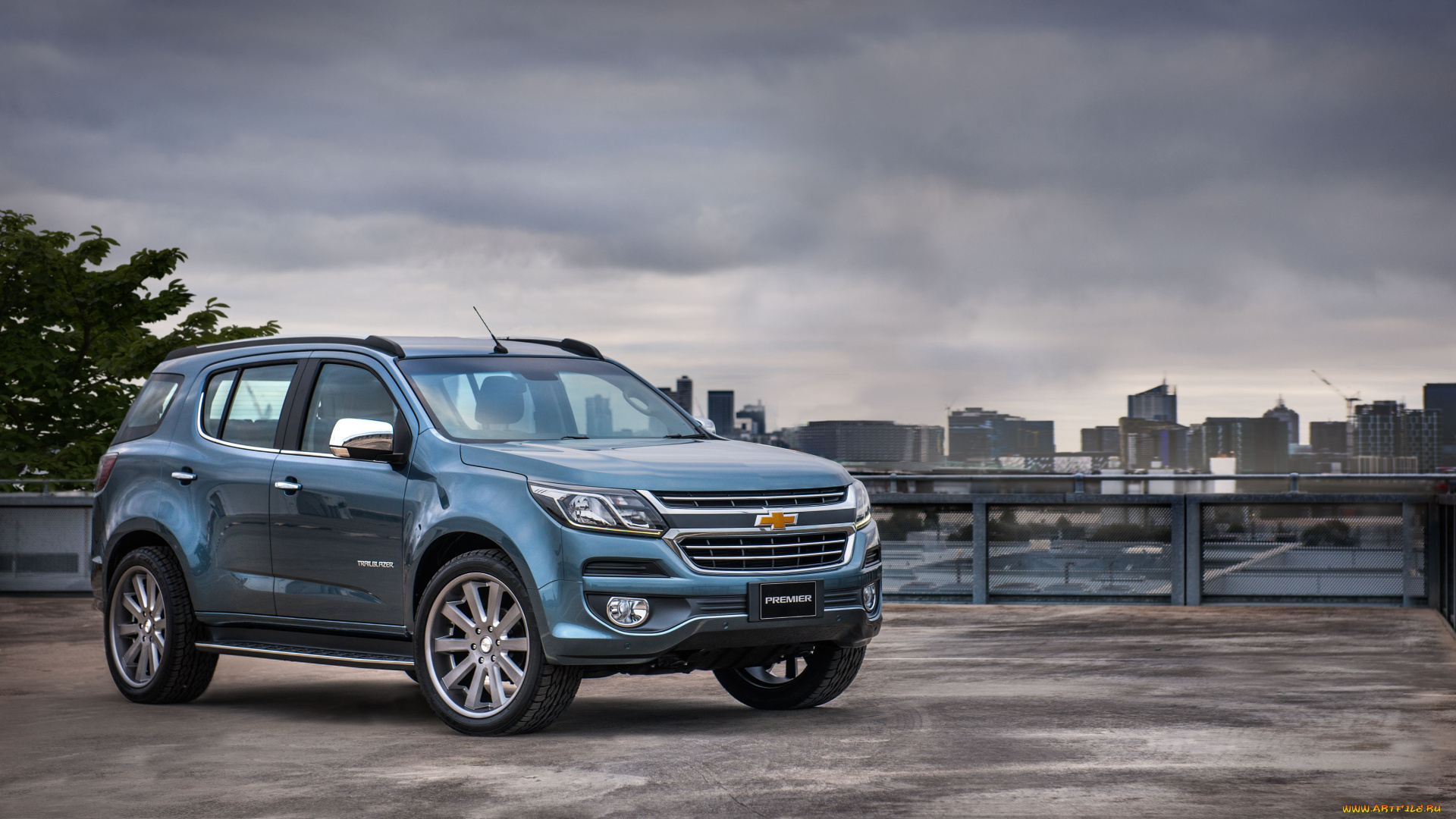 автомобили, chevrolet, 2016г, concept, premier, trailblazer