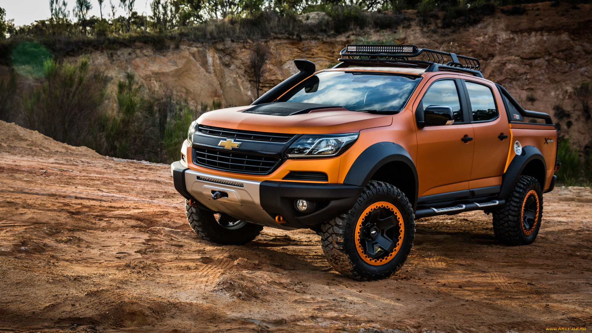 автомобили, chevrolet, 2016г, concept, xtreme, colorado