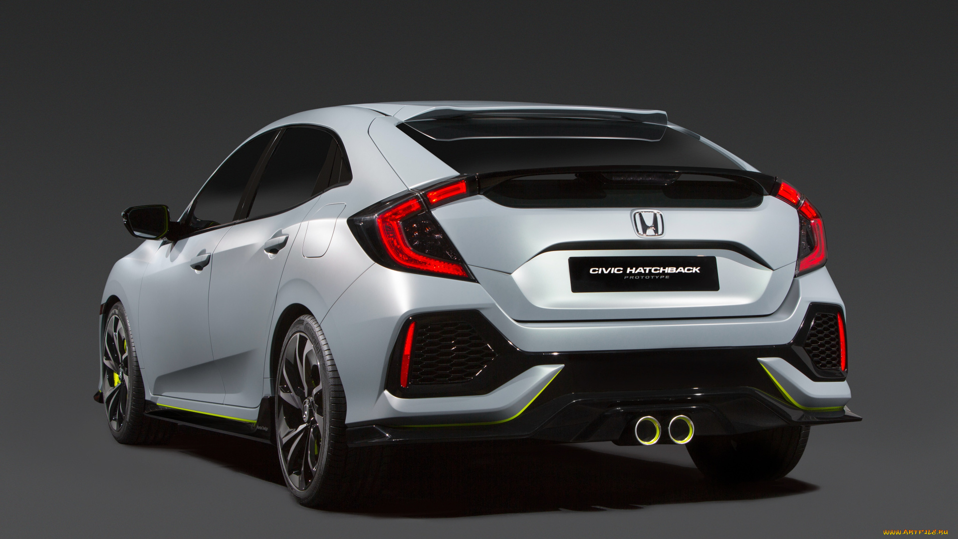 автомобили, honda, 2016г, civic, prototype, hatchback