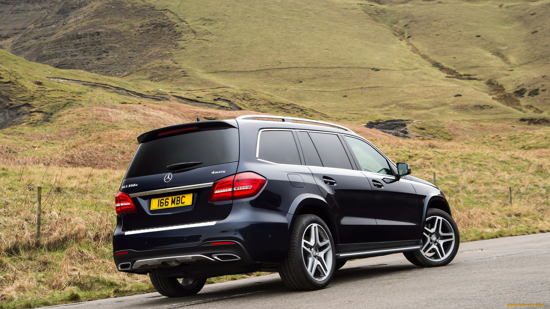 автомобили, mercedes-benz, uk-spec, d, 4matic, amg, line, gls, 350, x166, 2016г