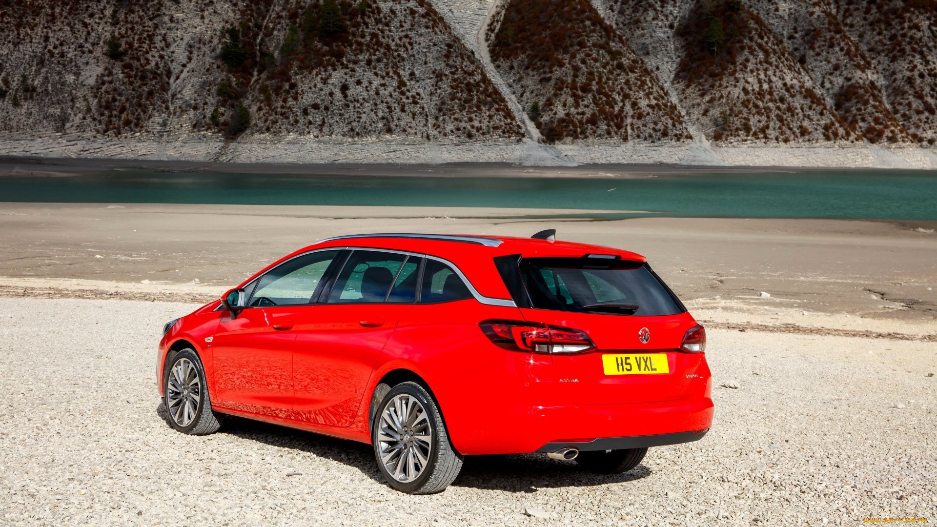 автомобили, vauxhall, biturbo, sports, tourer, astra, красный, 2016г