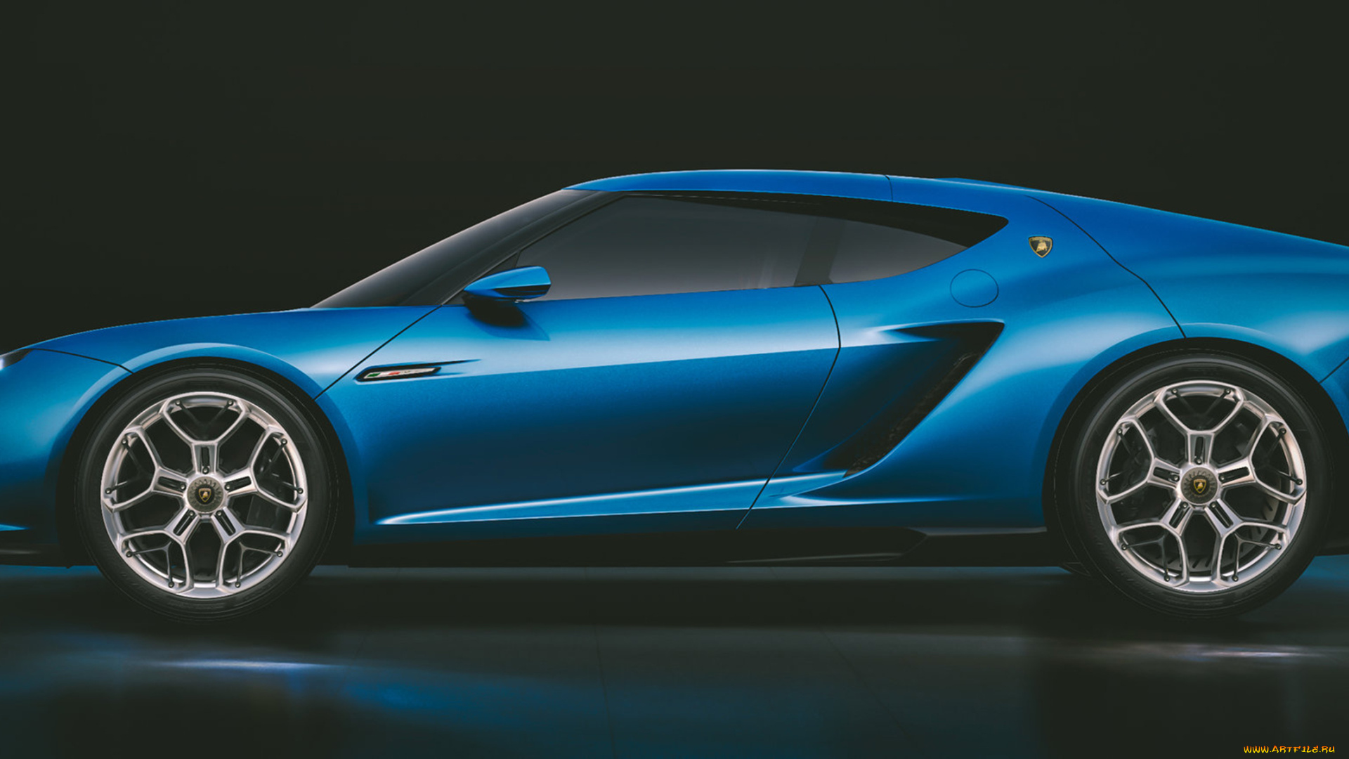 lamborghini, asterion, concept, 2019, автомобили, lamborghini, asterion, 2019, синий, supercar, concept