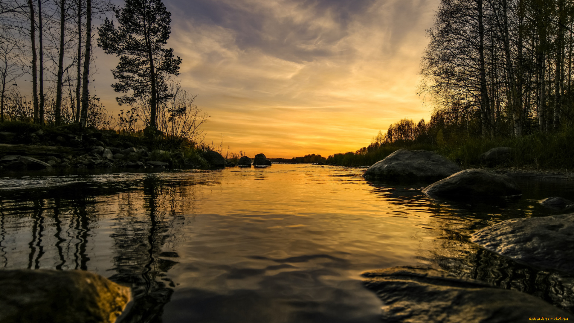 природа, восходы, закаты, рассвет