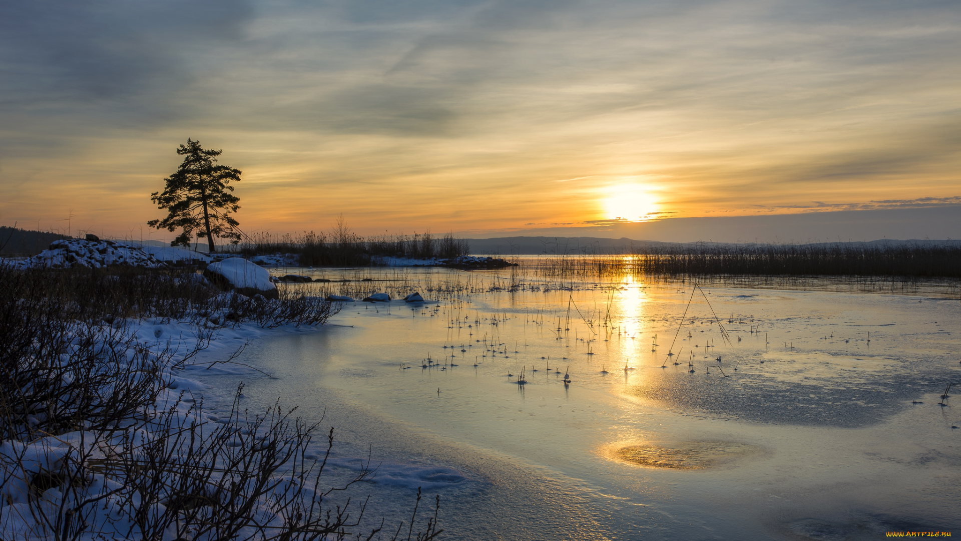 природа, восходы, закаты, рассвет