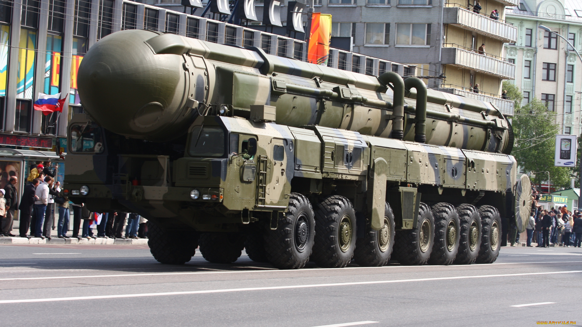 тополь-, м, техника, военная, техника, парад, тополь-, м, рвсн