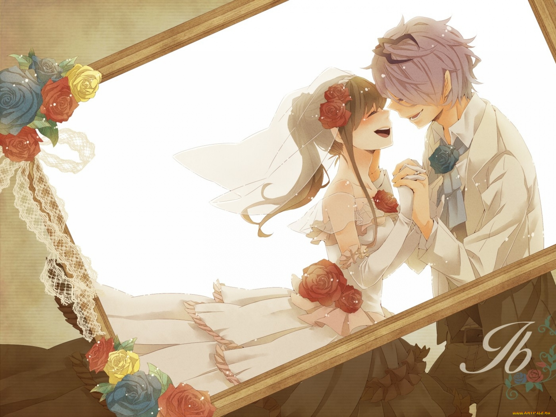 аниме, ib, пара