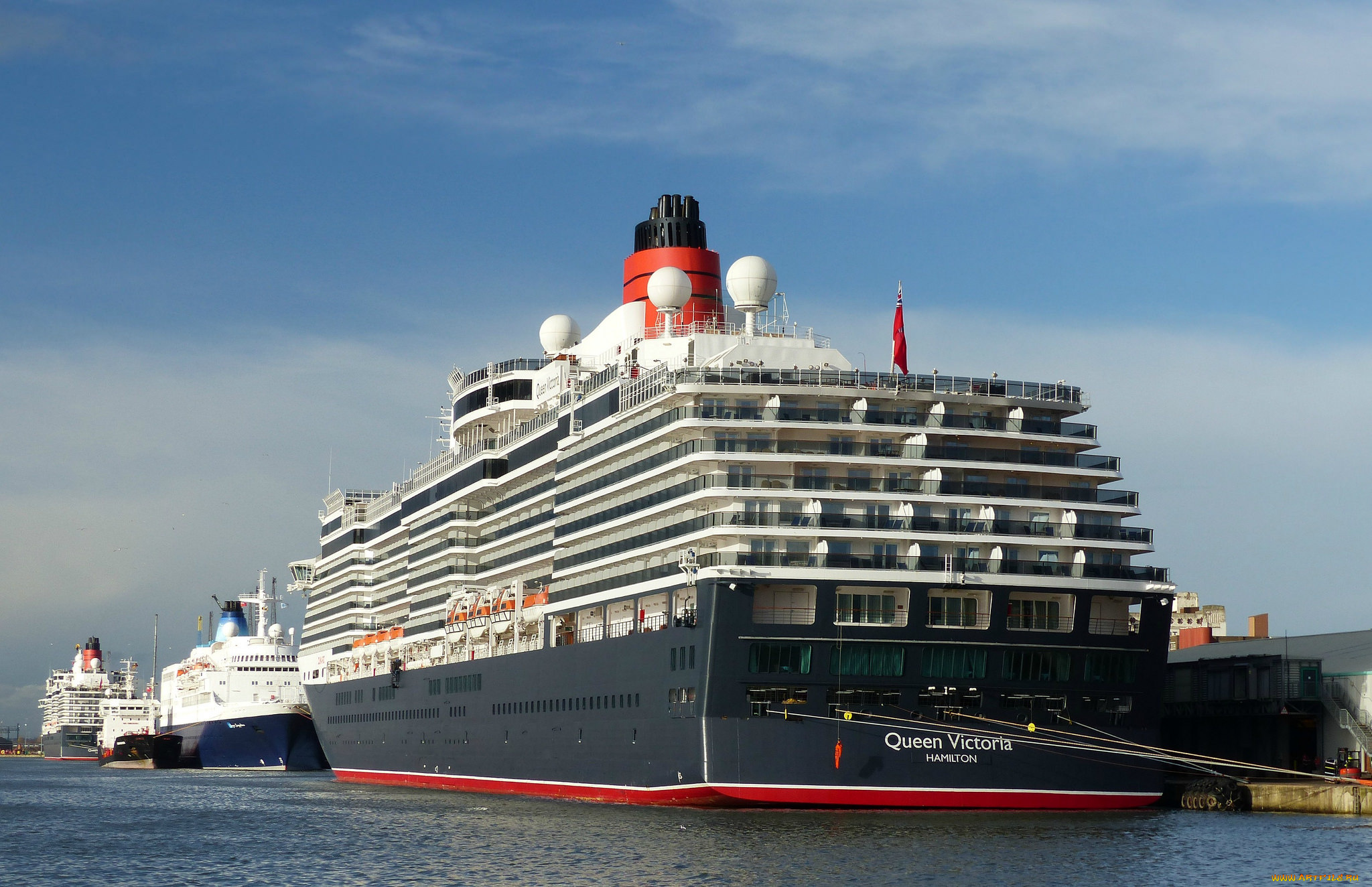 queen, victoria, корабли, лайнеры, лайнер, круиз