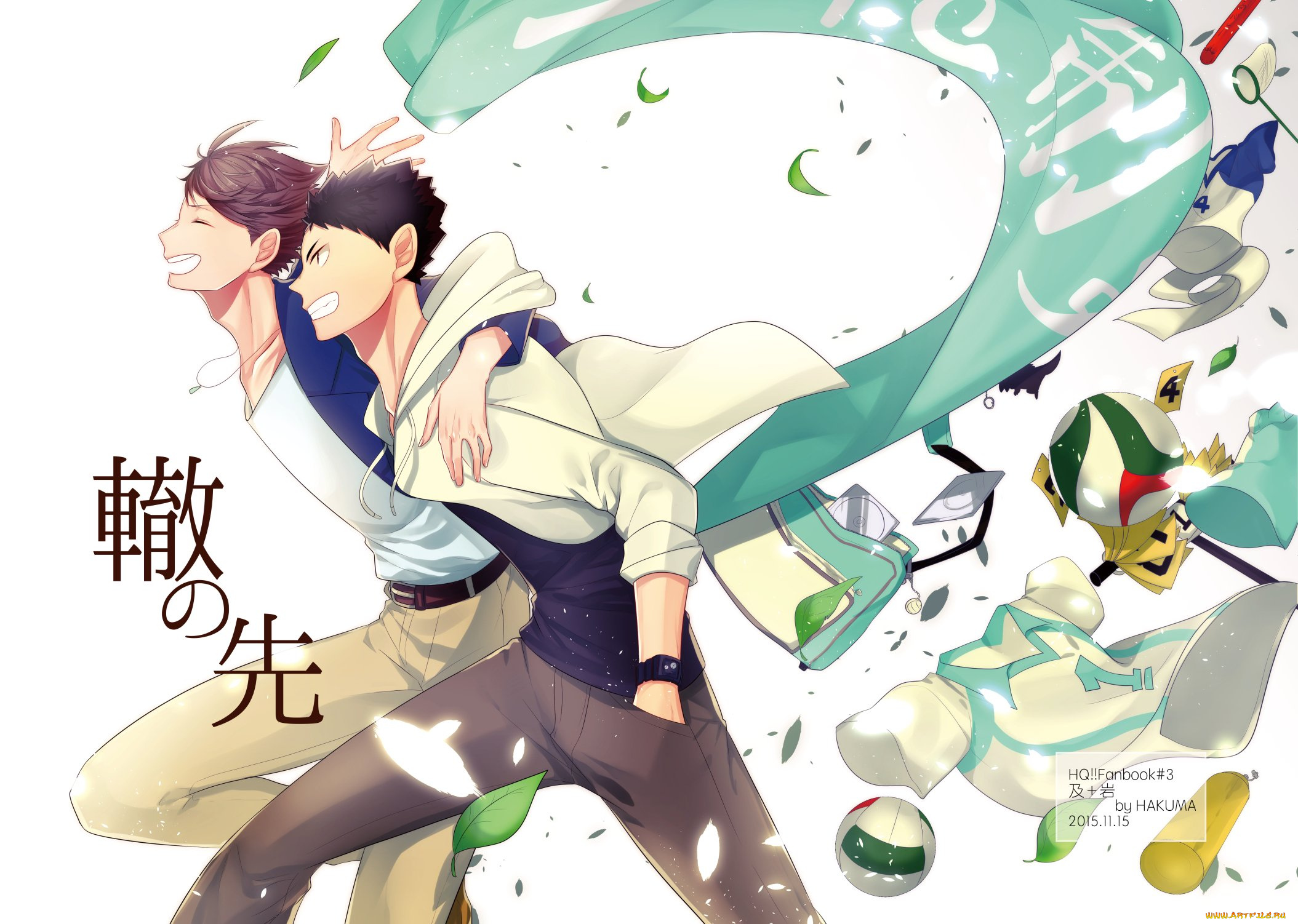 аниме, haikyuu, волейбол