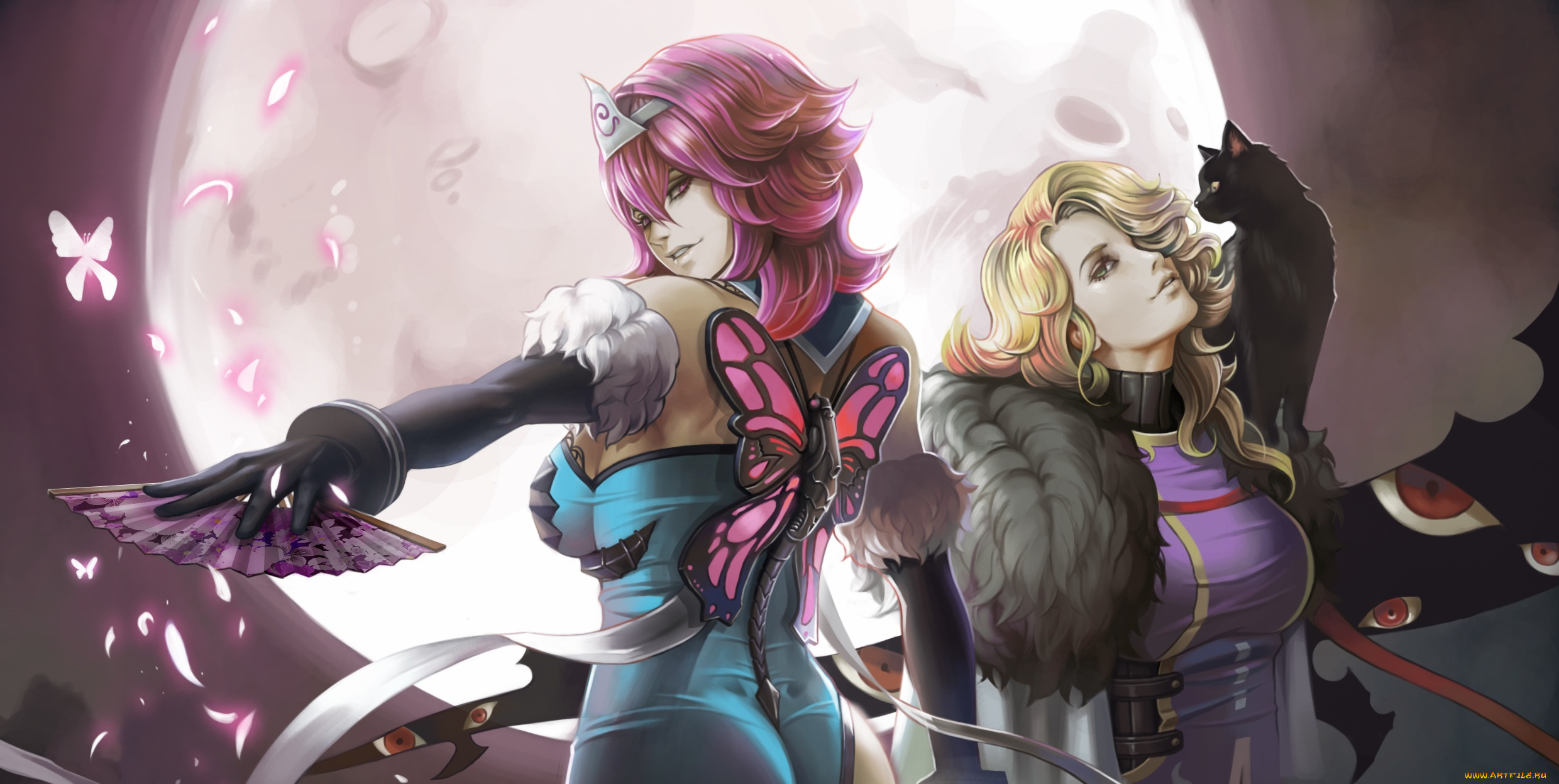 аниме, touhou, dantewontdie, yakumo, yukari, saigyouji, yuyuko, konpaku, youmu