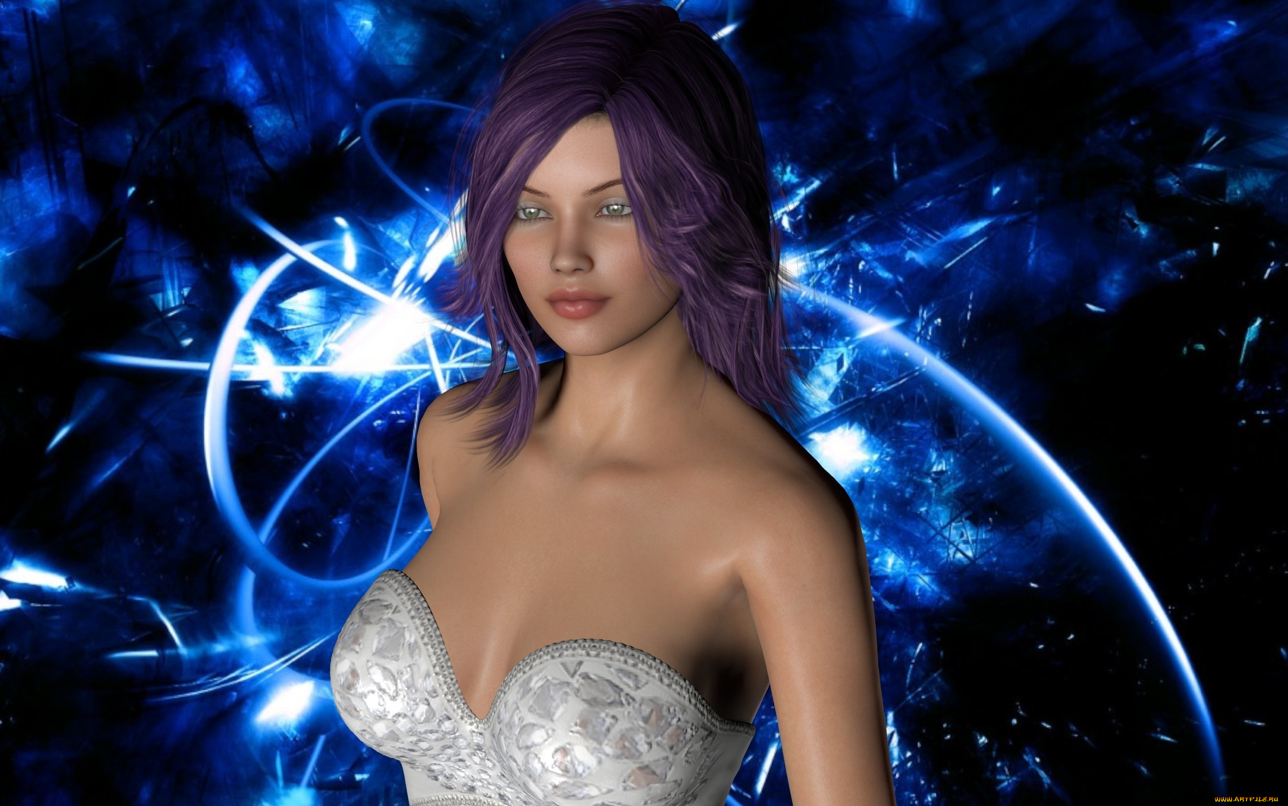 3д, графика, люди, , people, взгляд, девушка, фон