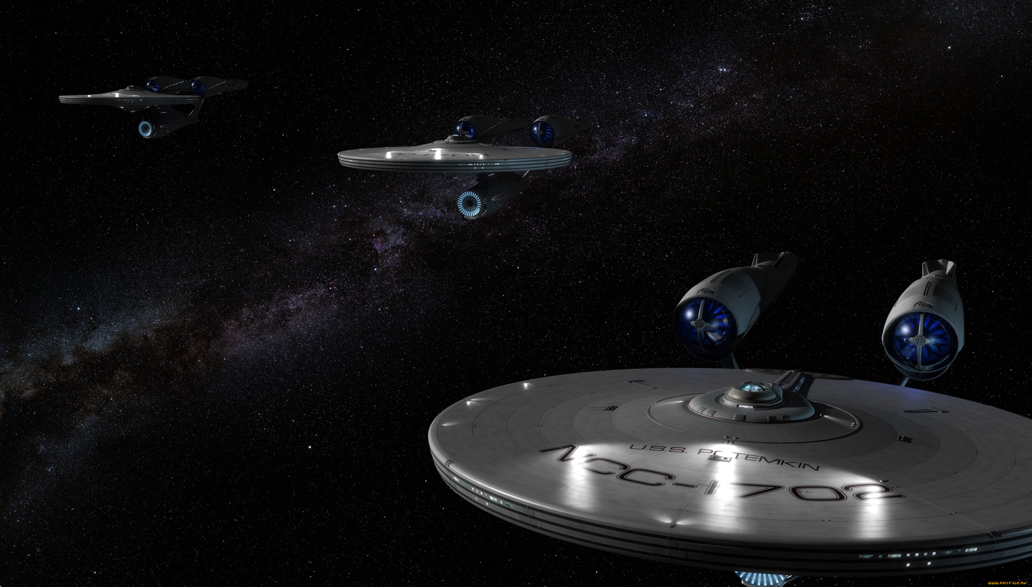 космос, арт, полет, космический, корабль, звезды, вселенная