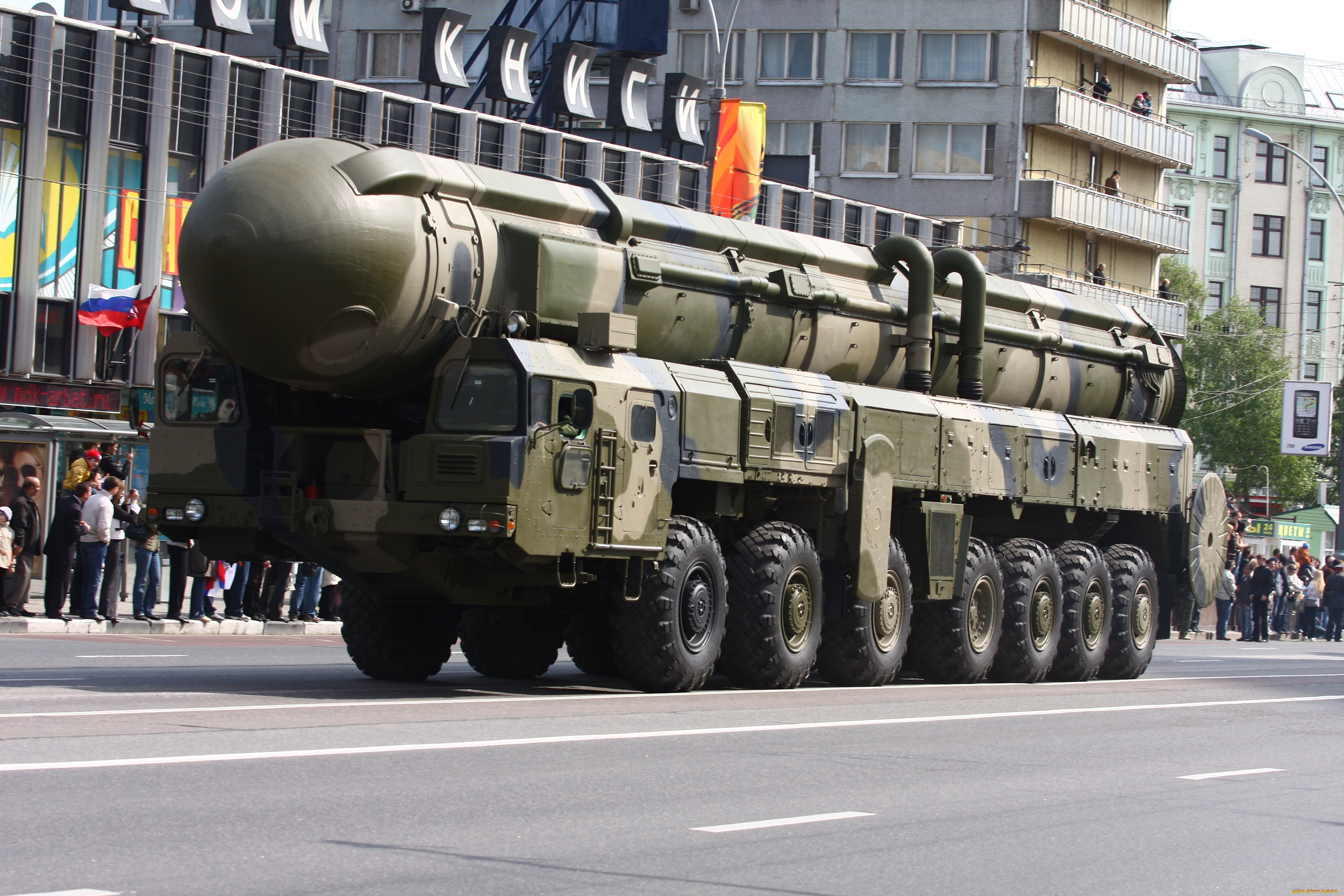 тополь-, м, техника, военная, техника, парад, тополь-, м, рвсн