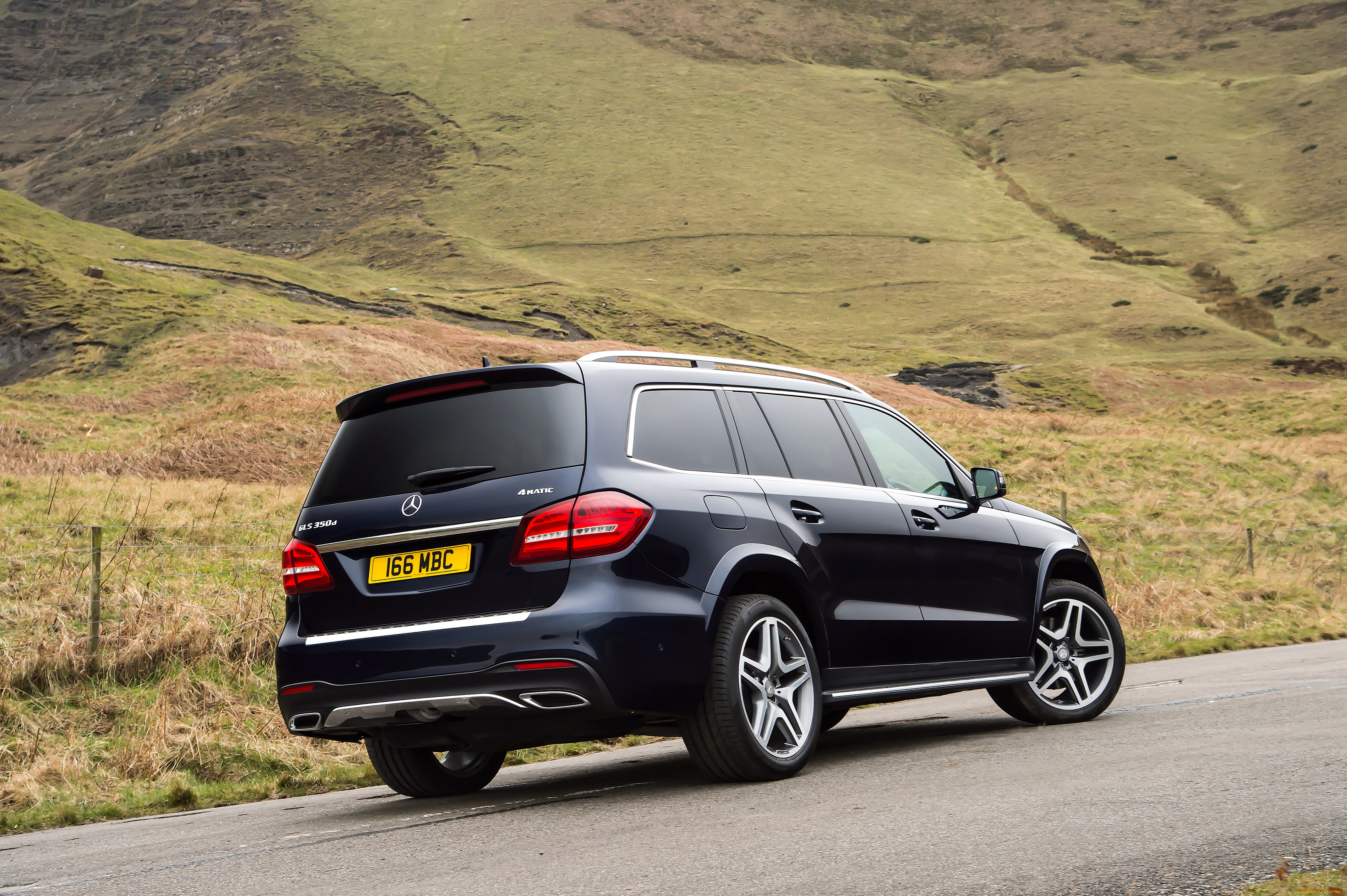 автомобили, mercedes-benz, uk-spec, d, 4matic, amg, line, gls, 350, x166, 2016г