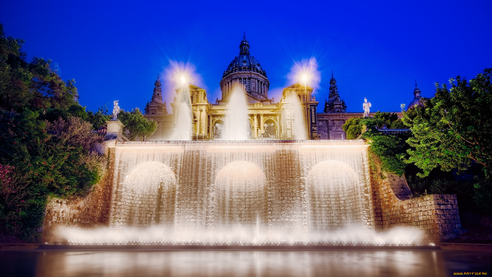 города, -, фонтаны, фонтаны
