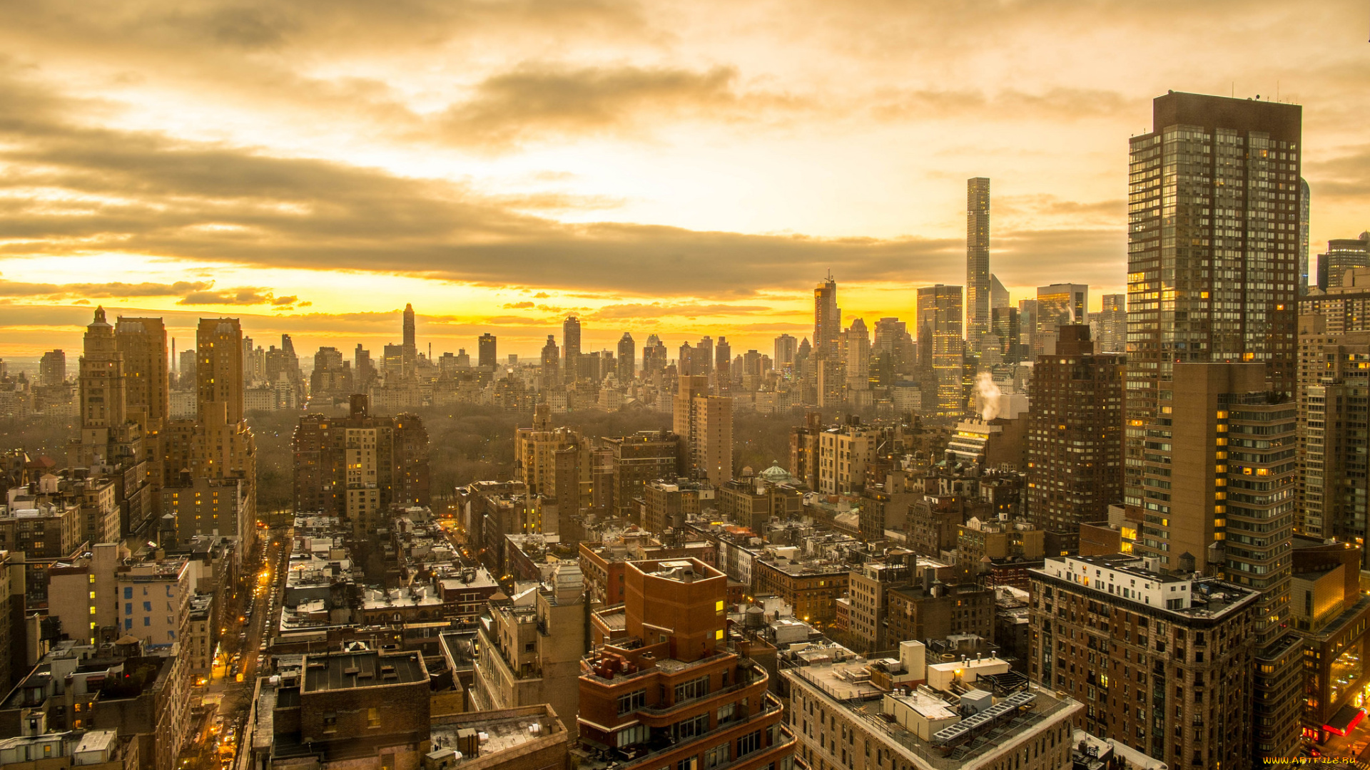 города, -, панорамы, обзор