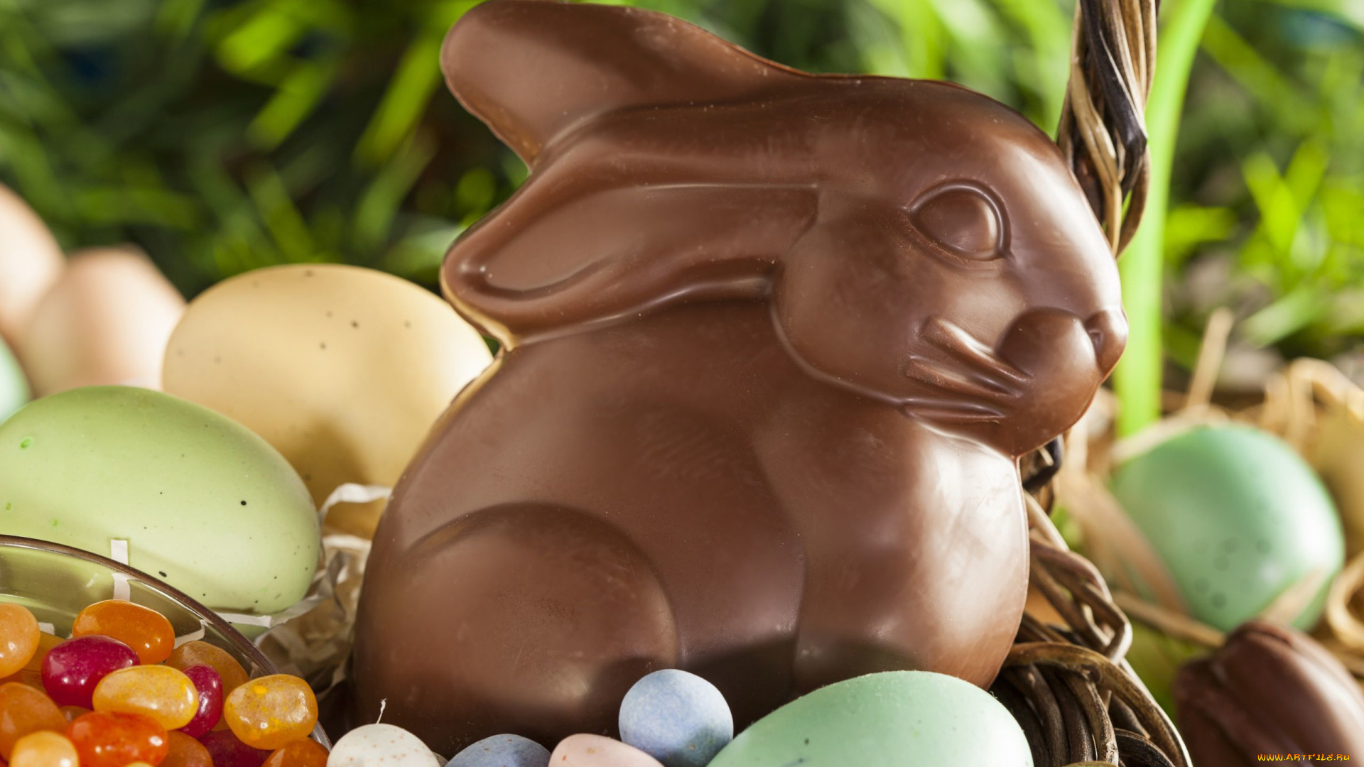 праздничные, пасха, зац, шоколадный