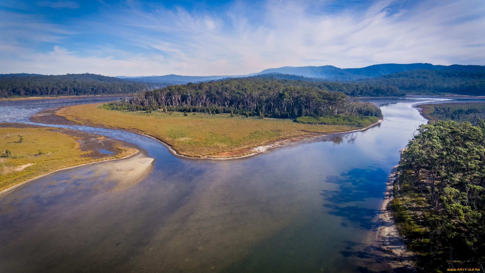 природа, реки, озера, простор