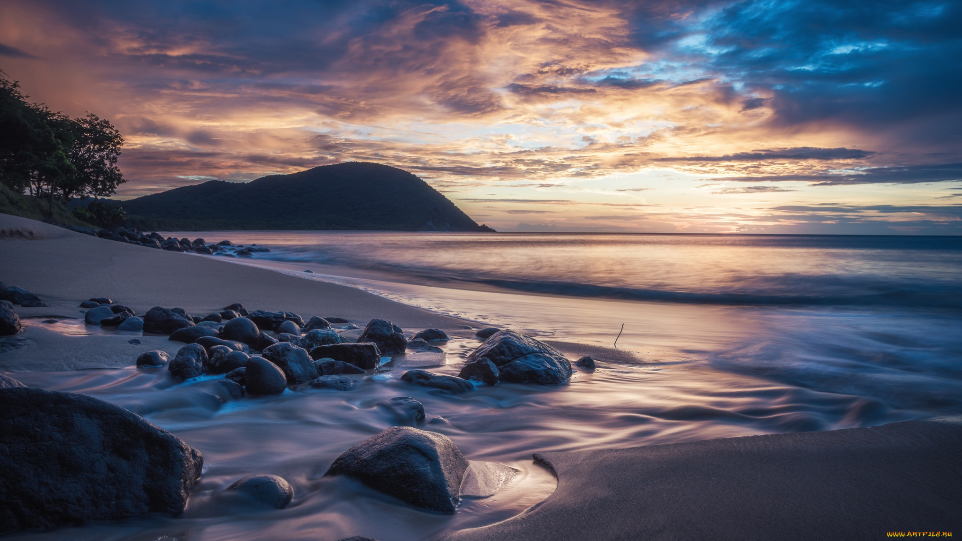 природа, восходы, закаты, море