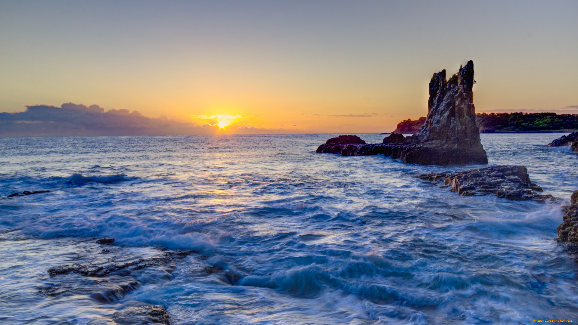 природа, восходы, закаты, простор