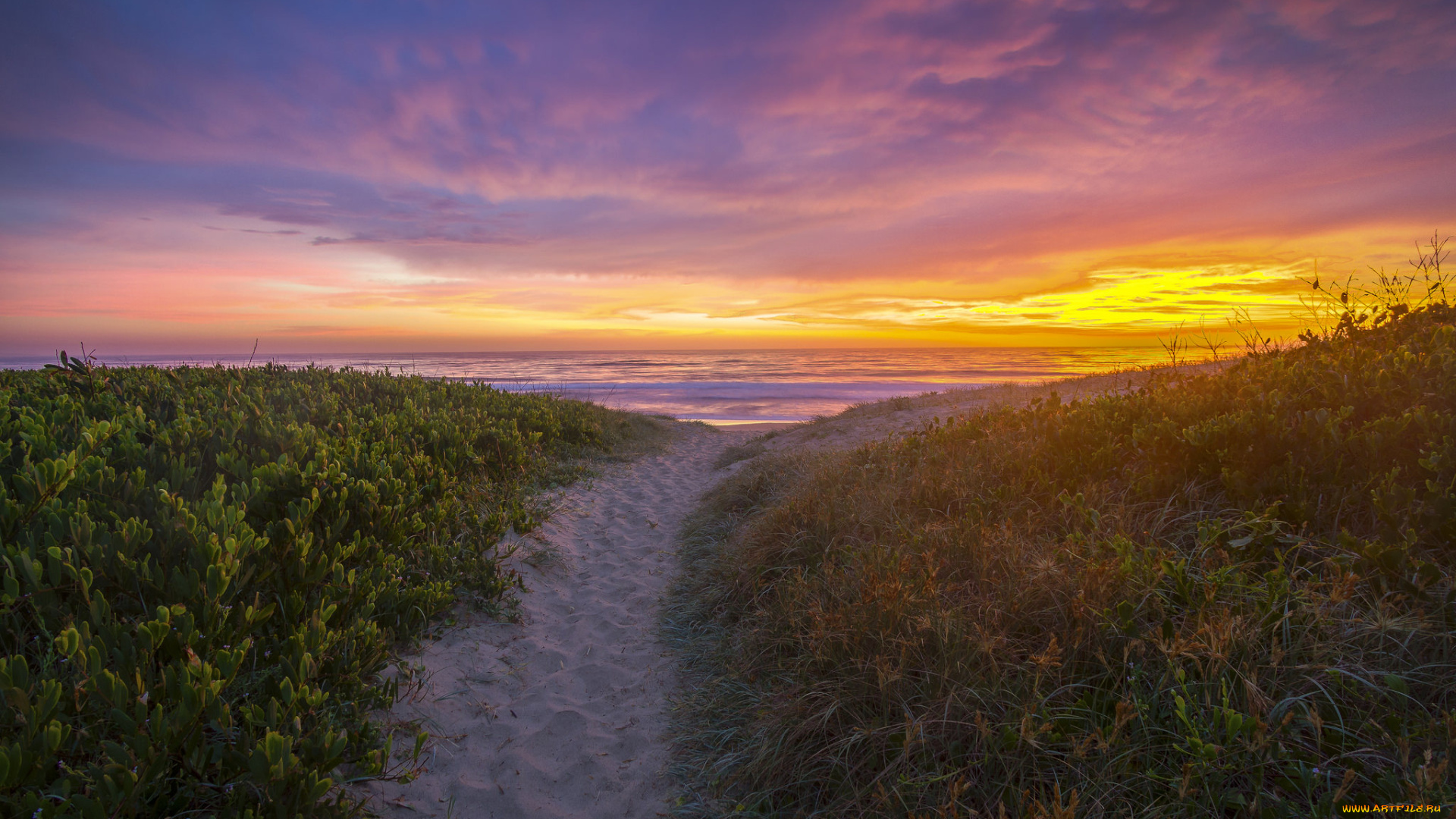 природа, восходы, закаты, простор