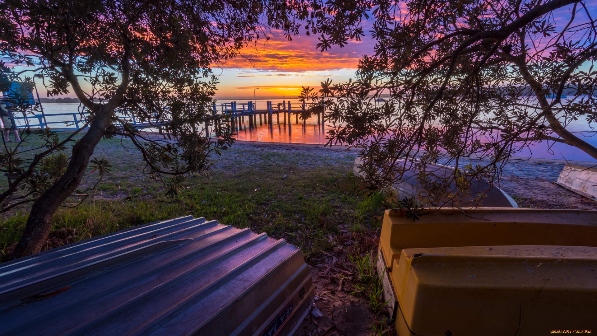 природа, восходы, закаты, простор