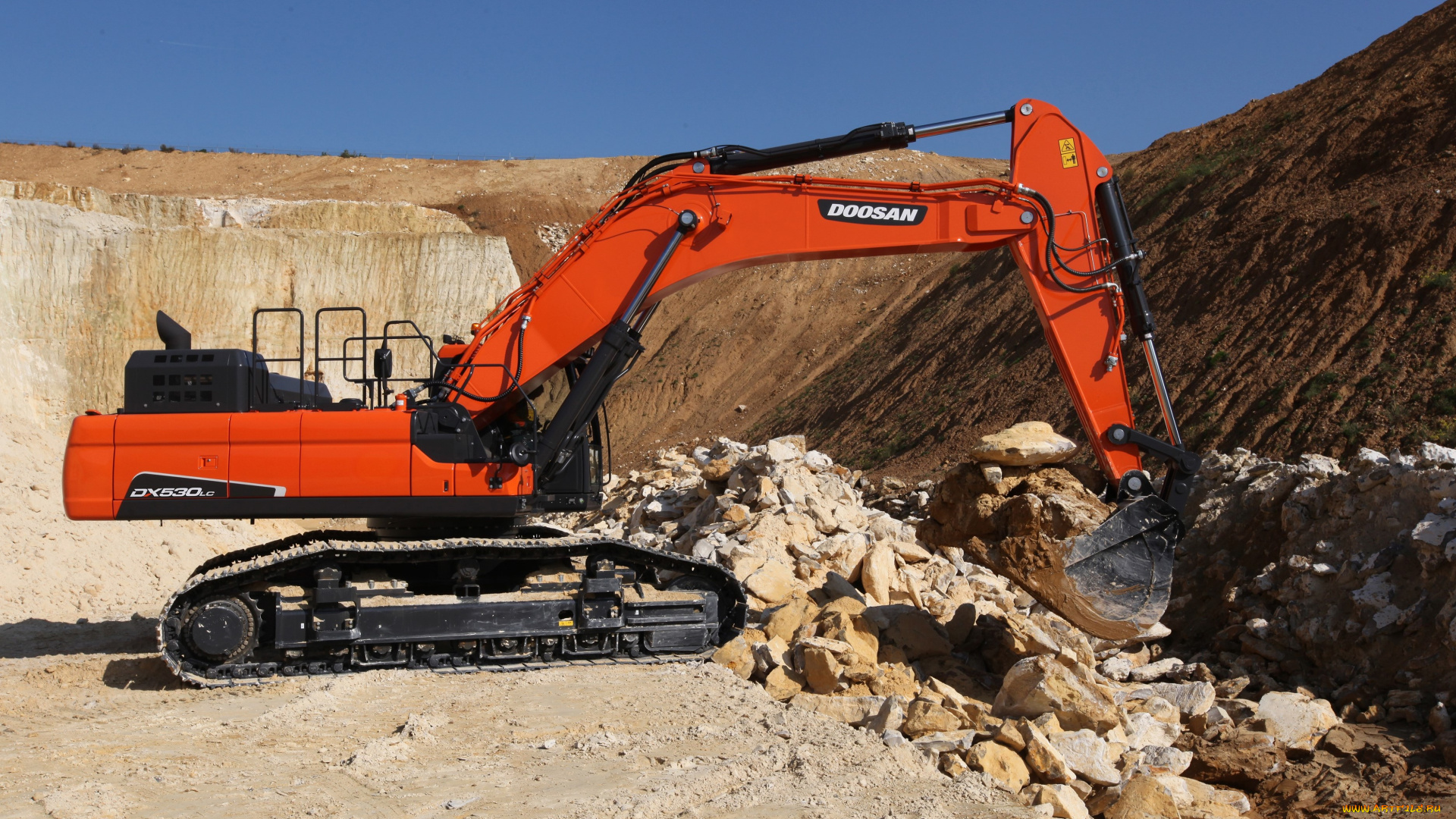 техника, экскаваторы, doosan