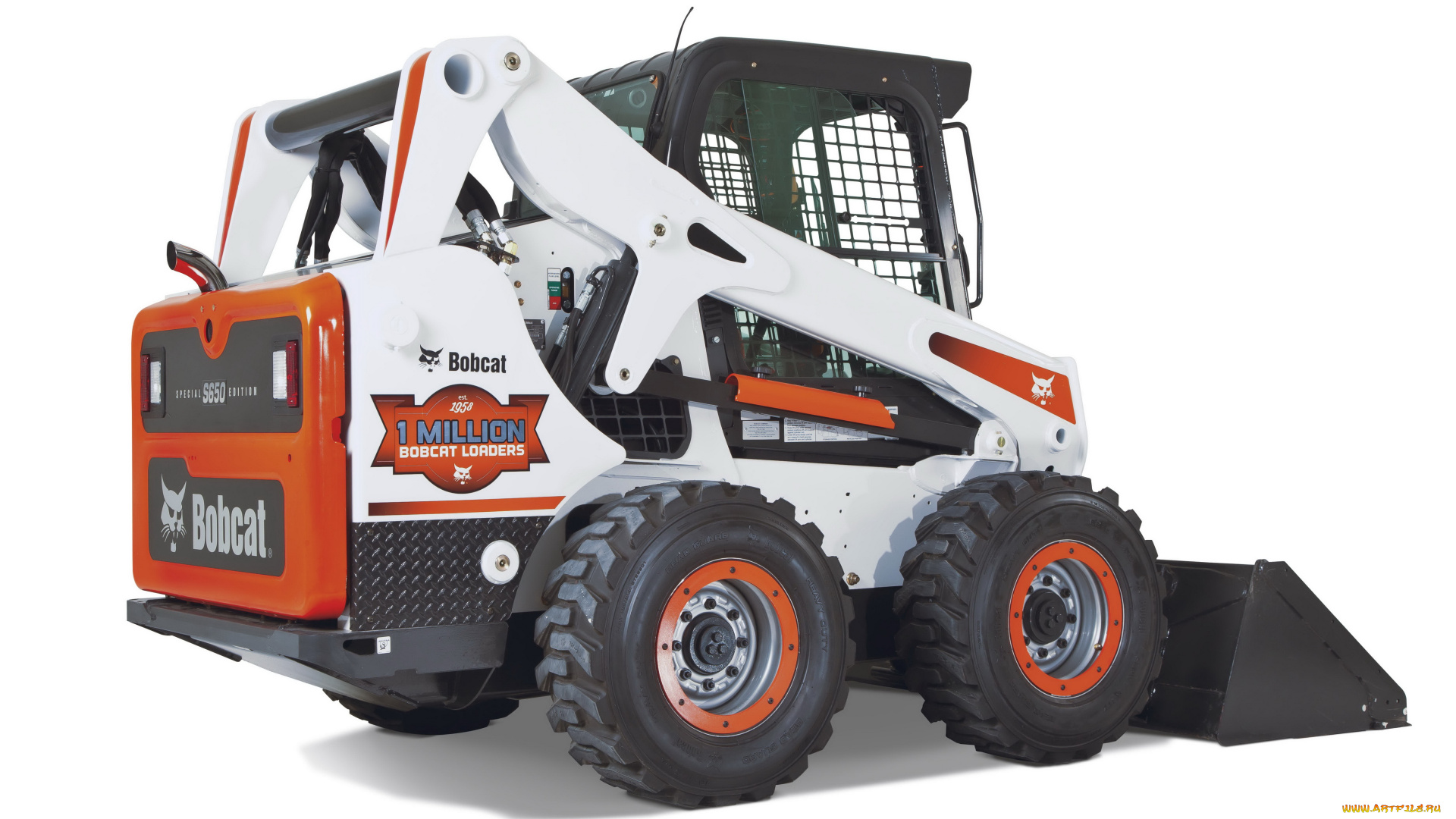 техника, фронтальные, погрузчики, bobcat