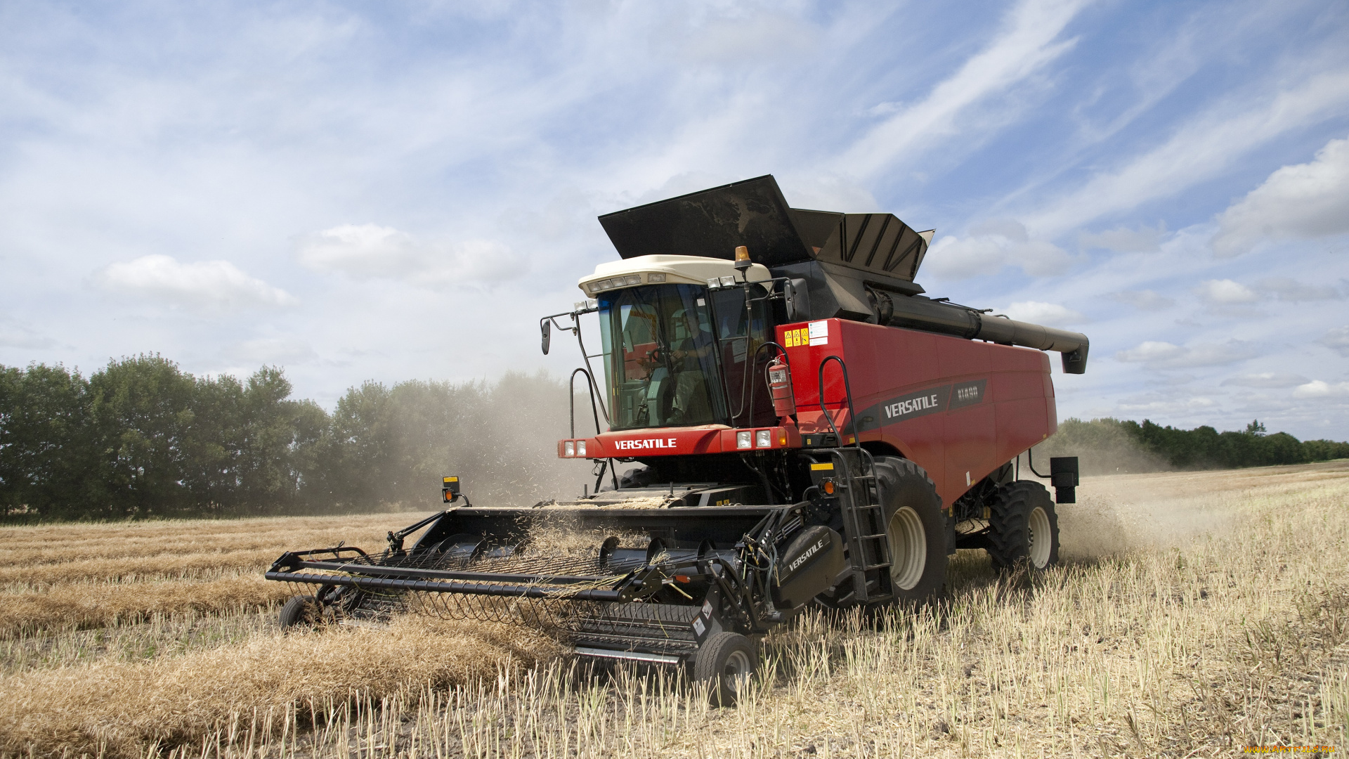 техника, комбайны, versatile