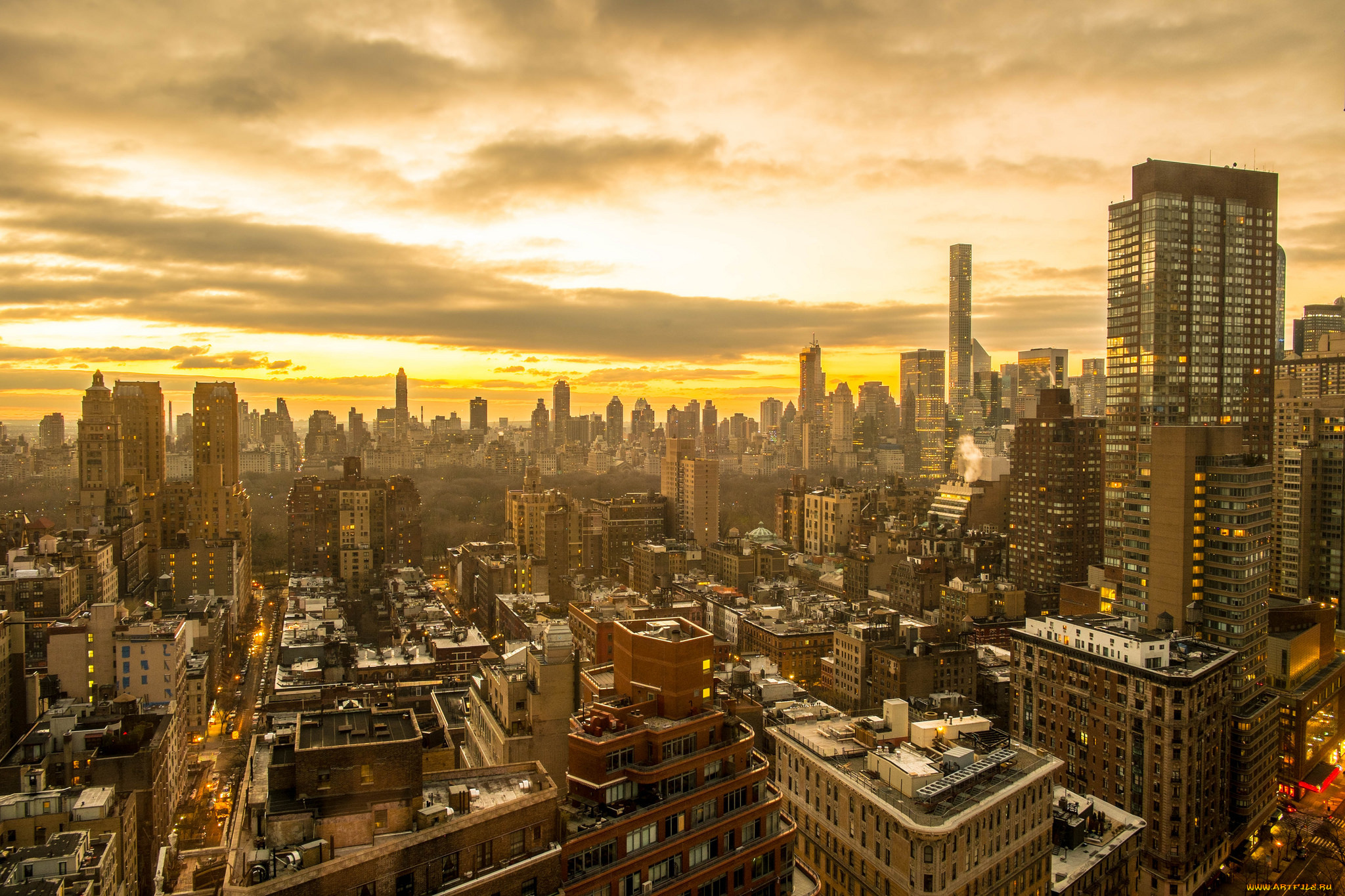 города, -, панорамы, обзор