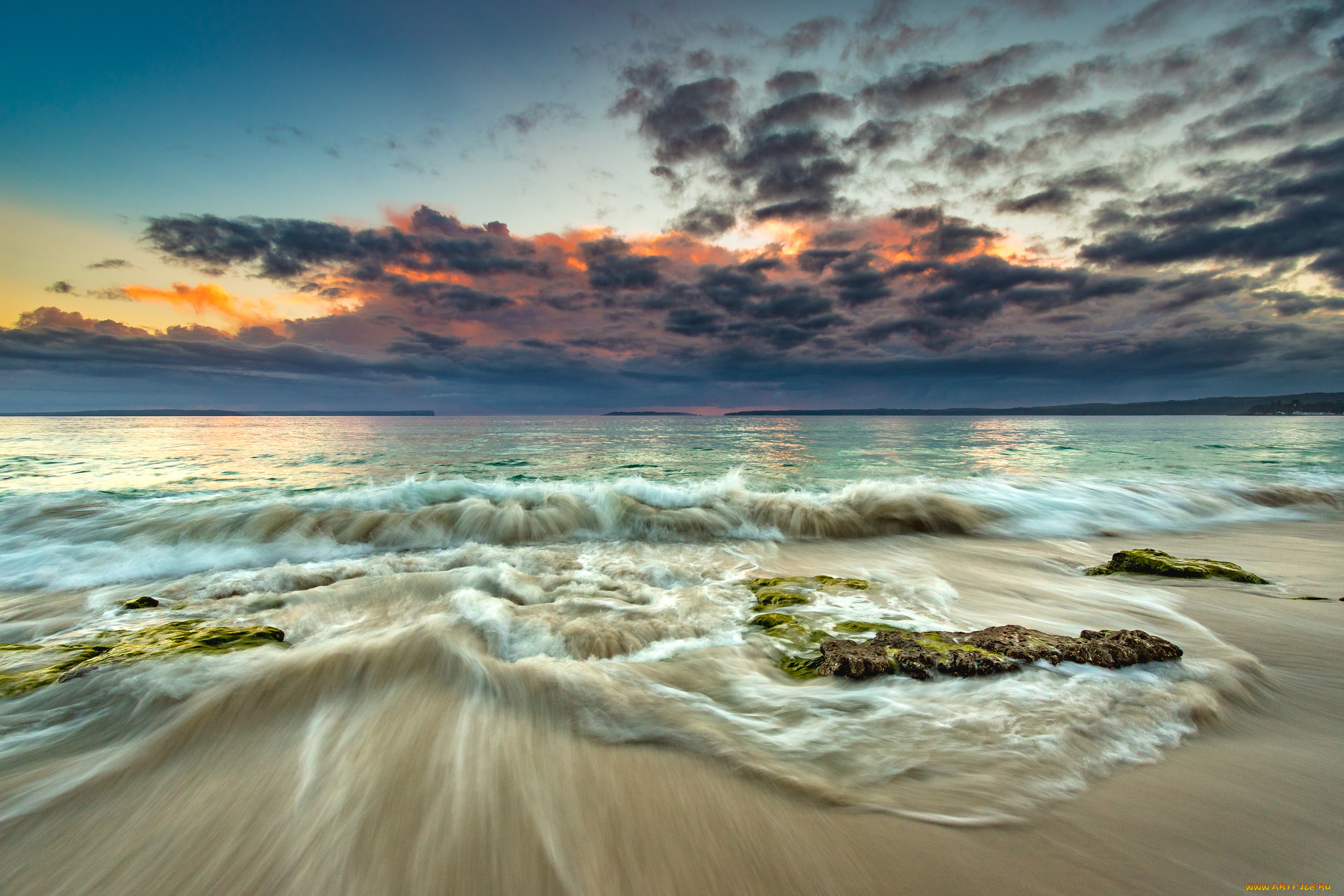 природа, моря, океаны, простор