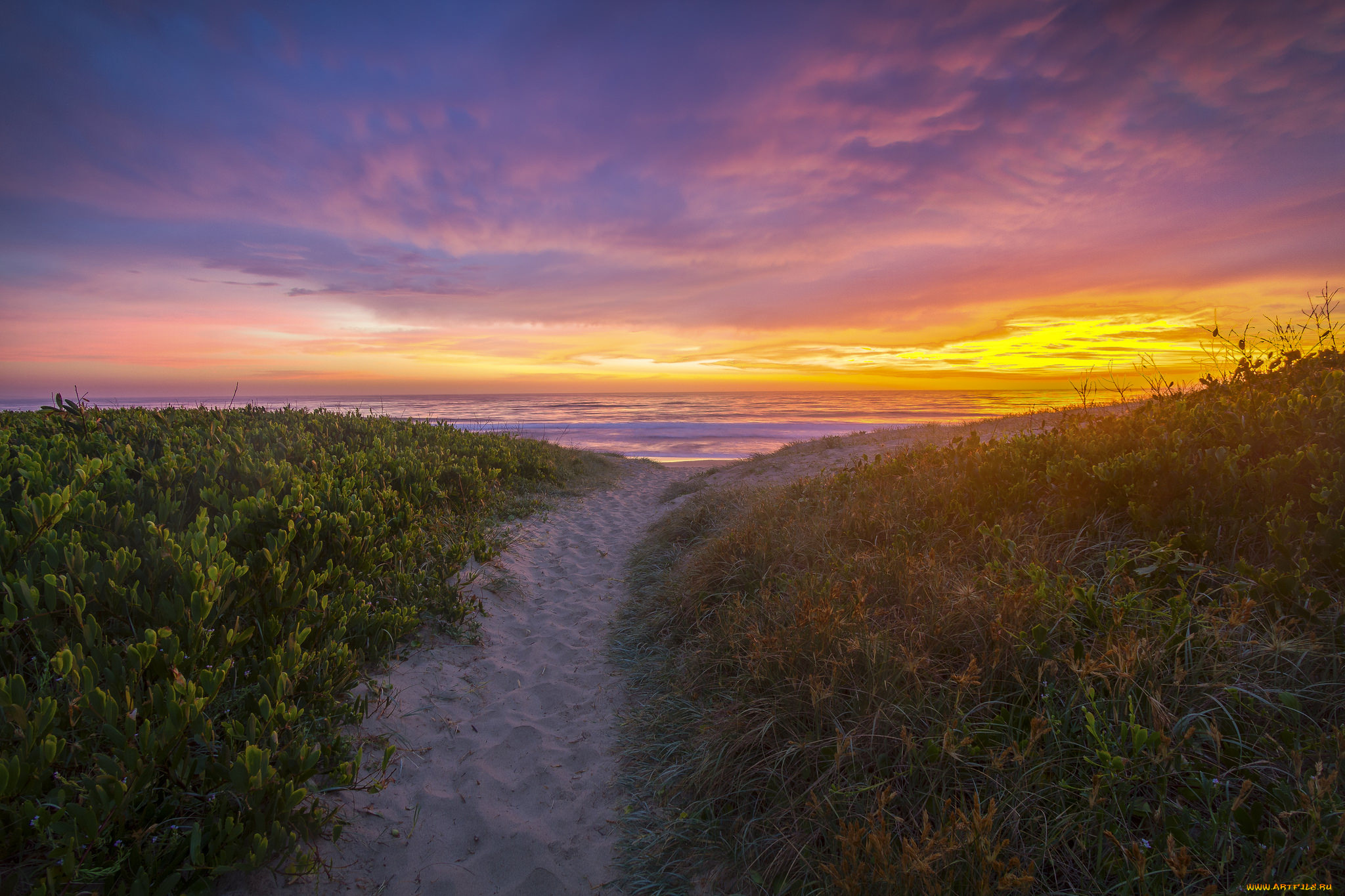природа, восходы, закаты, простор